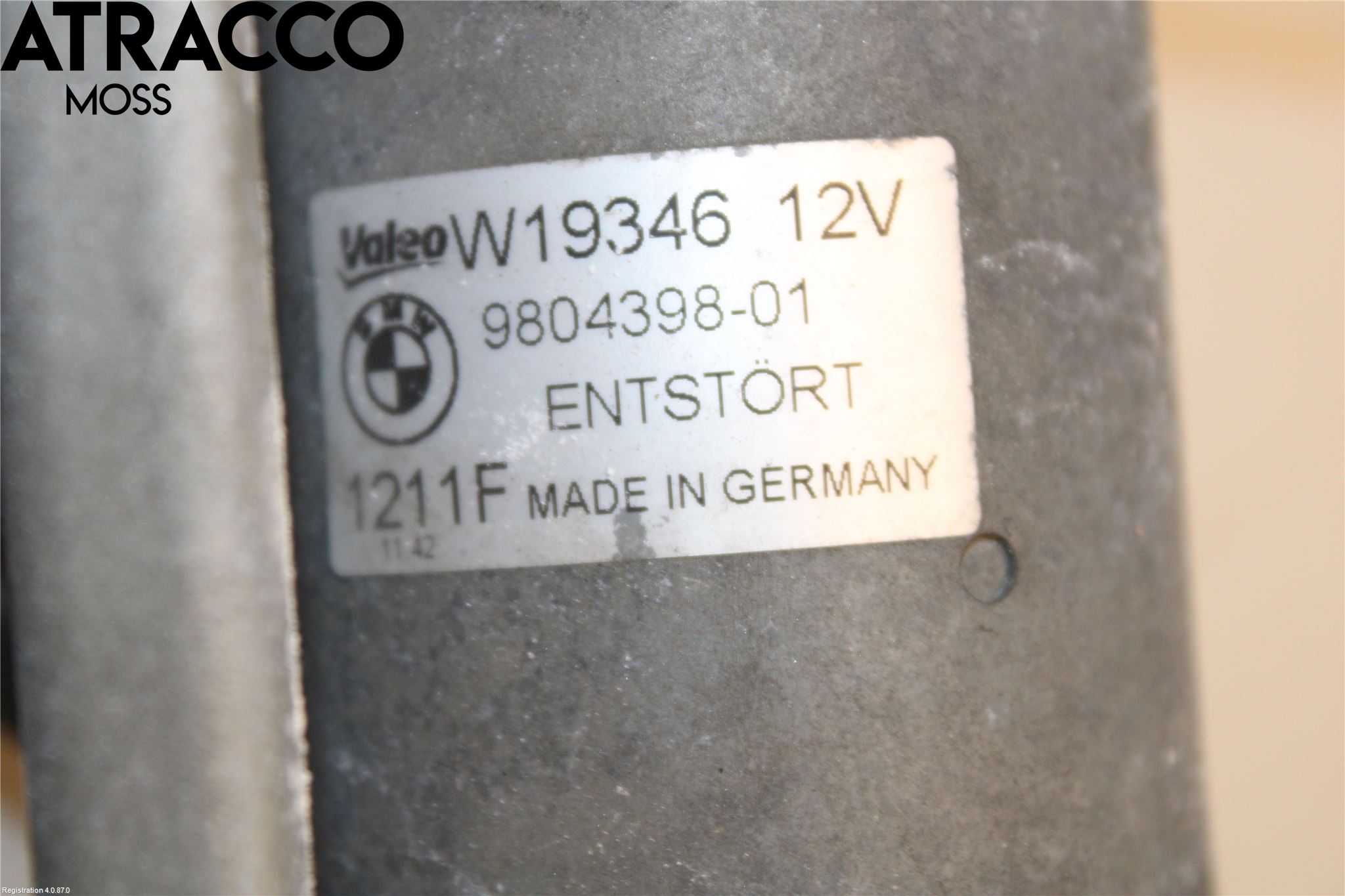 Mini COUPE R56 05-14 Viskermotor Frontrute