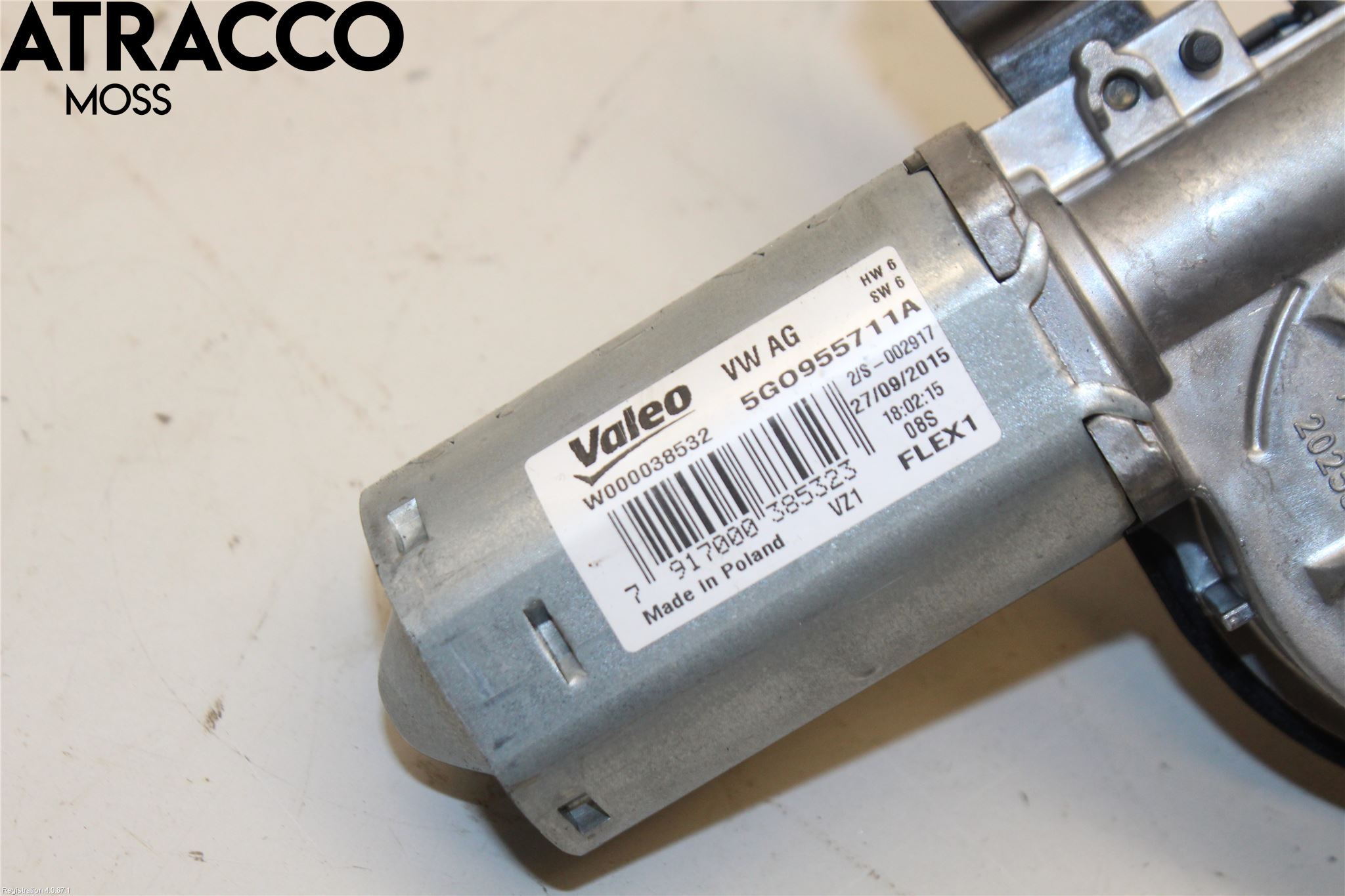 Volkswagen VW GOLF / E-GOLF VII 13-20 Viskermotor Bakluke