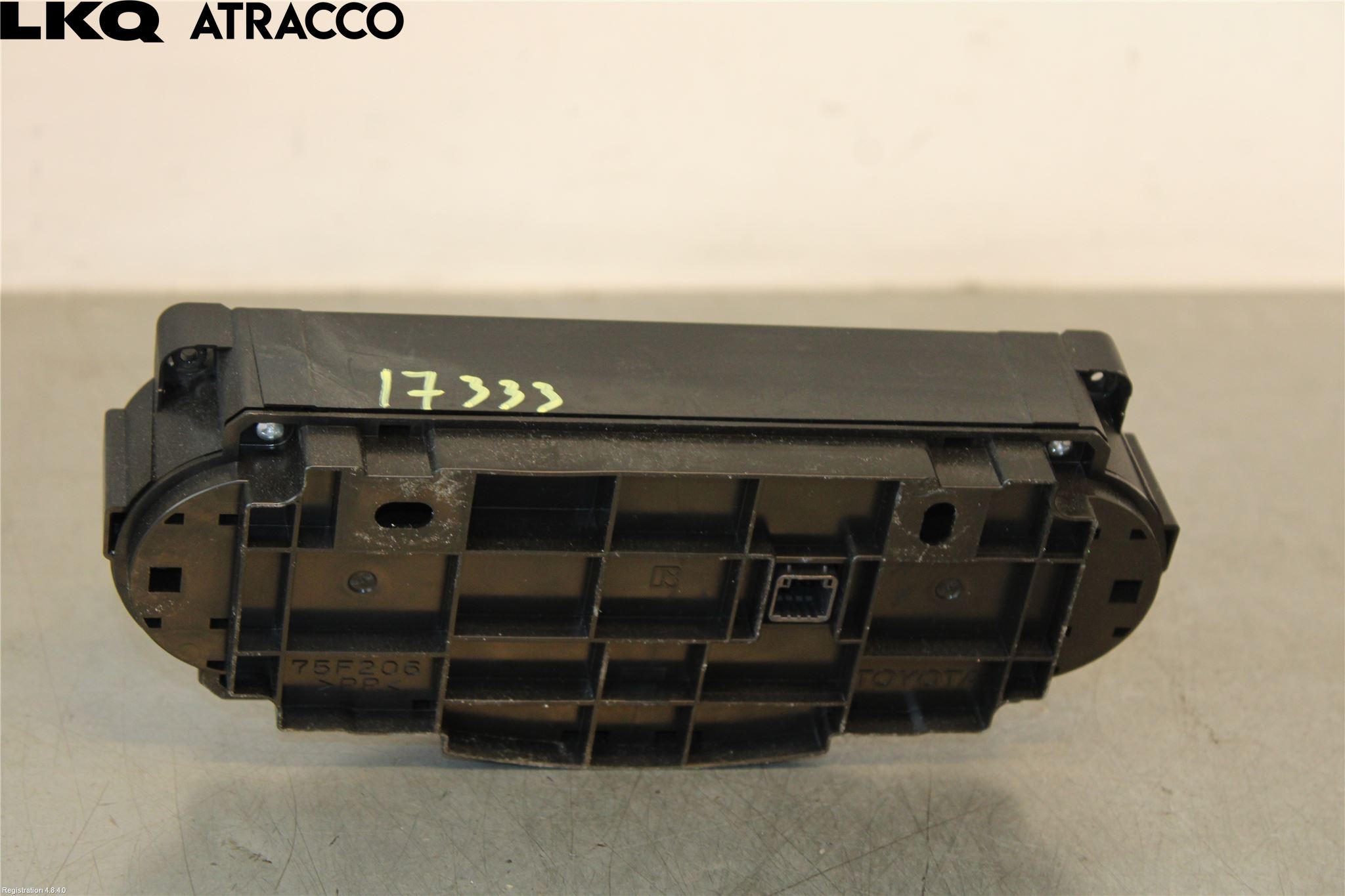 Toyota YARIS XP130 12-14 Varme Ac Betjening-Display