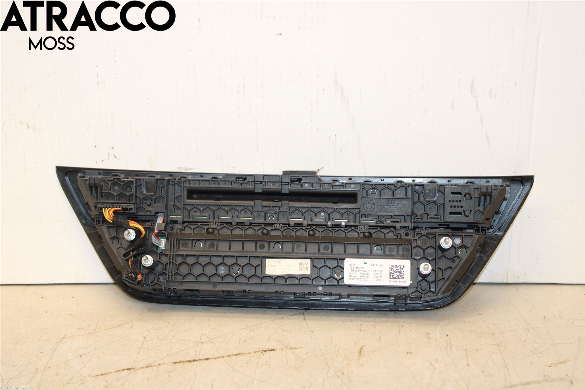 BMW 5 G30/G31/F90 17-23 Varme Ac Betjening-Display