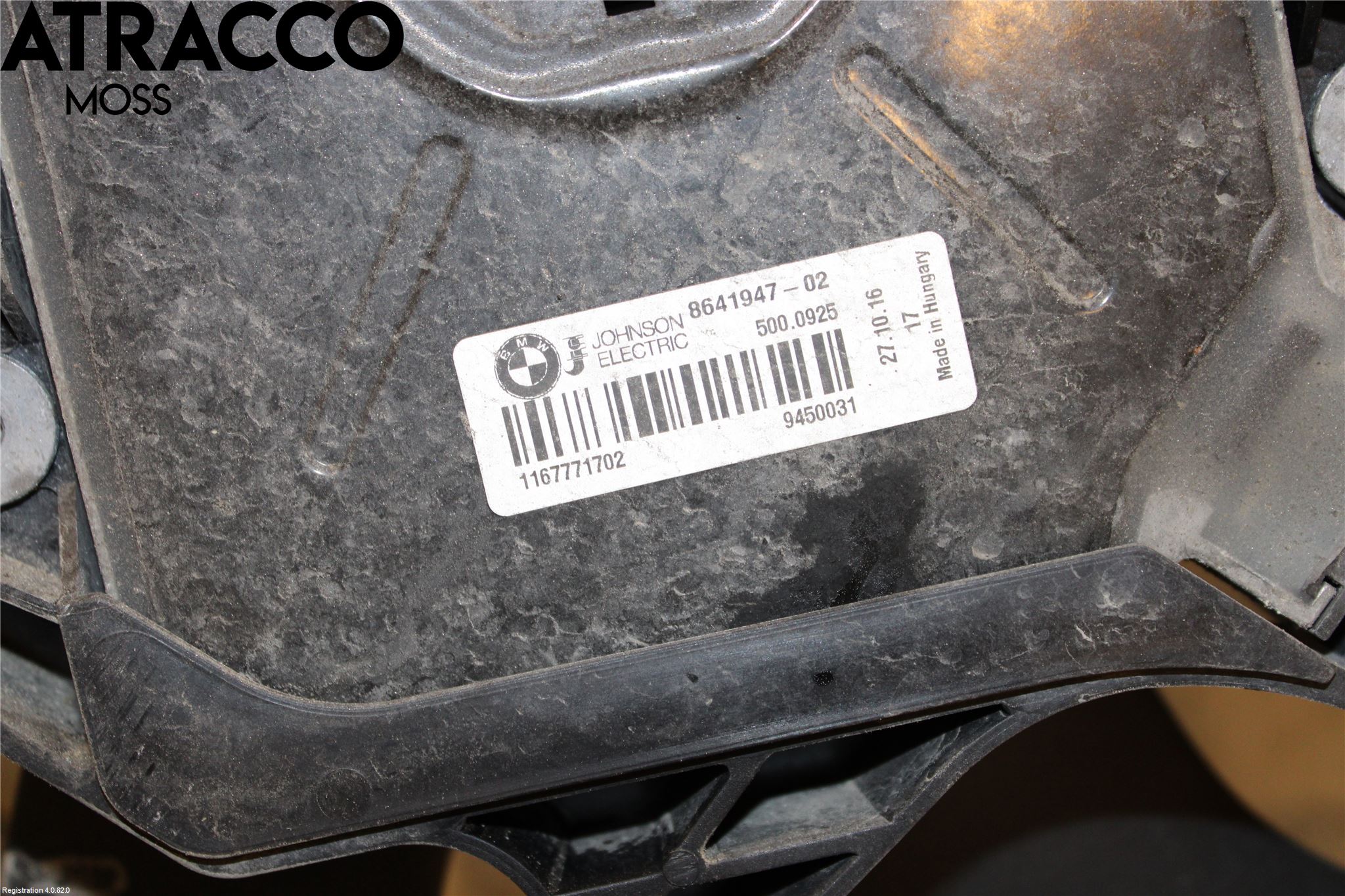 BMW 3 F30/F31/F80 12-19 Kjølevifte Elektrisk