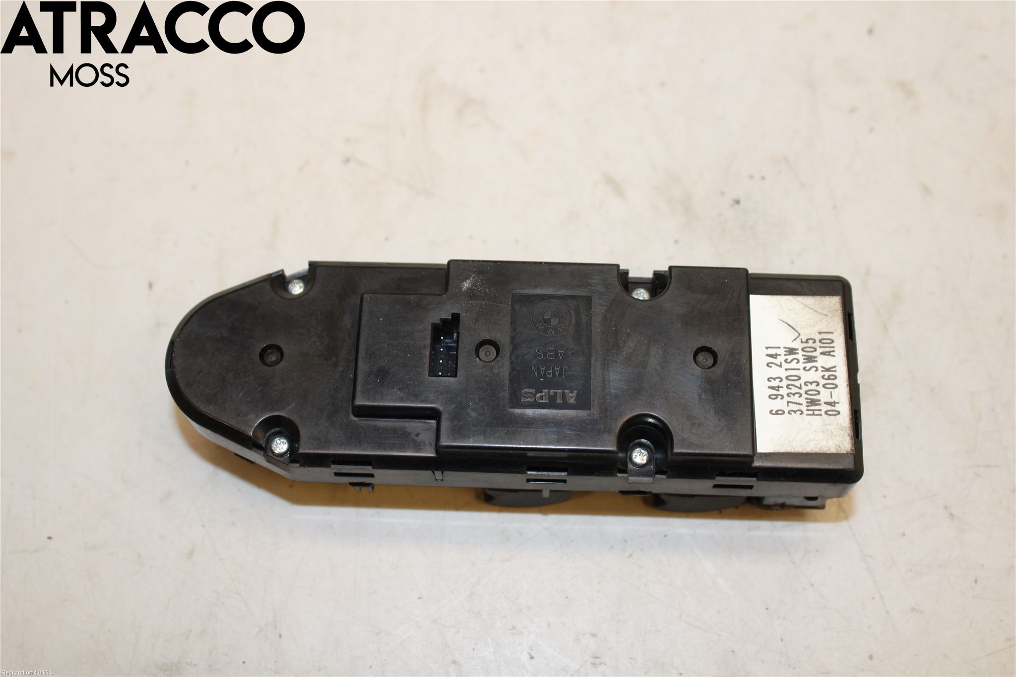 BMW 5 E60/61 Sed/Tou 02-10 Bryter Vindusheis