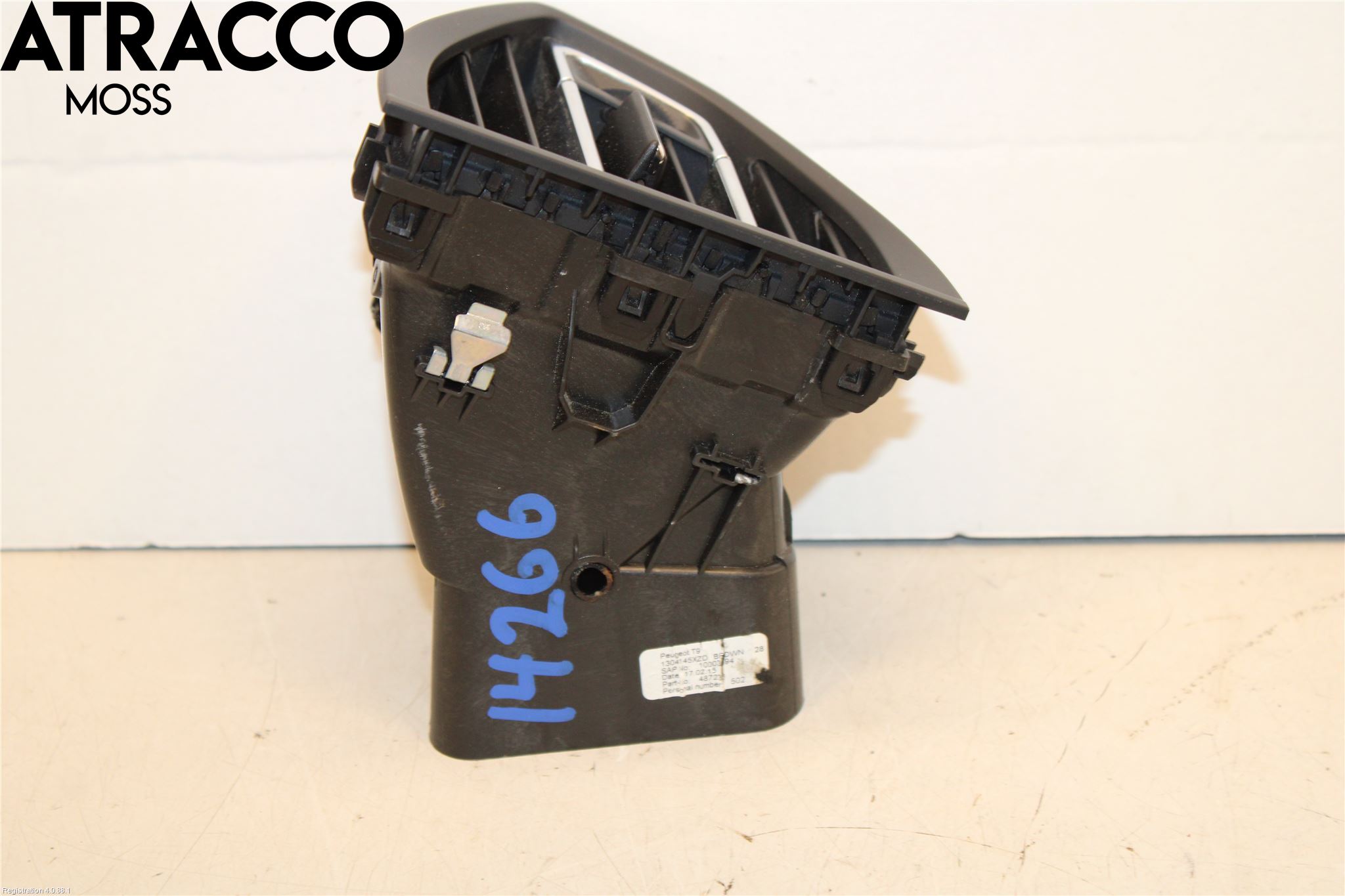 Peugeot 308 14-21 Dashbord Kanal - Dyse