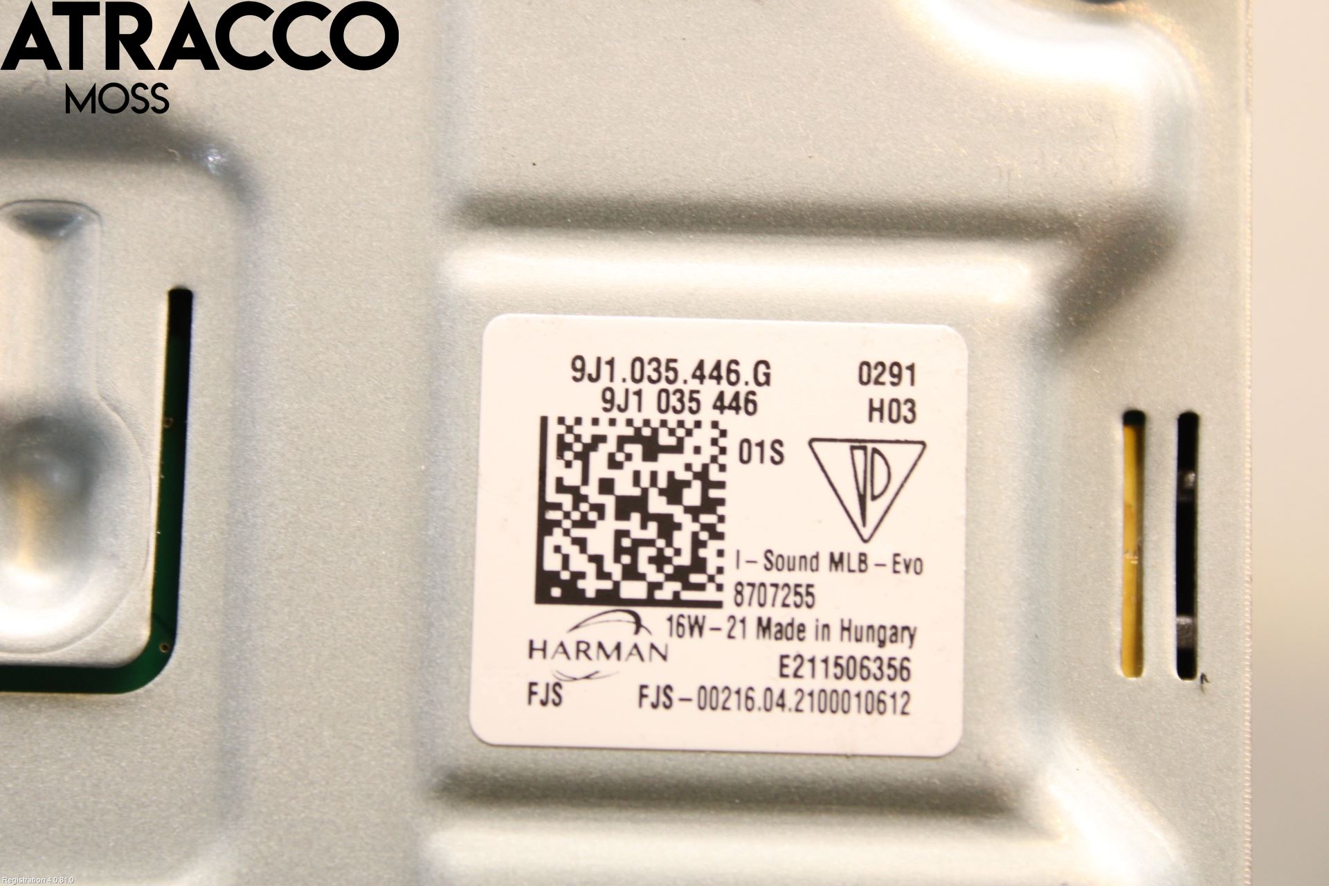 Porsche TAYCAN 20- Stereo Forsterker