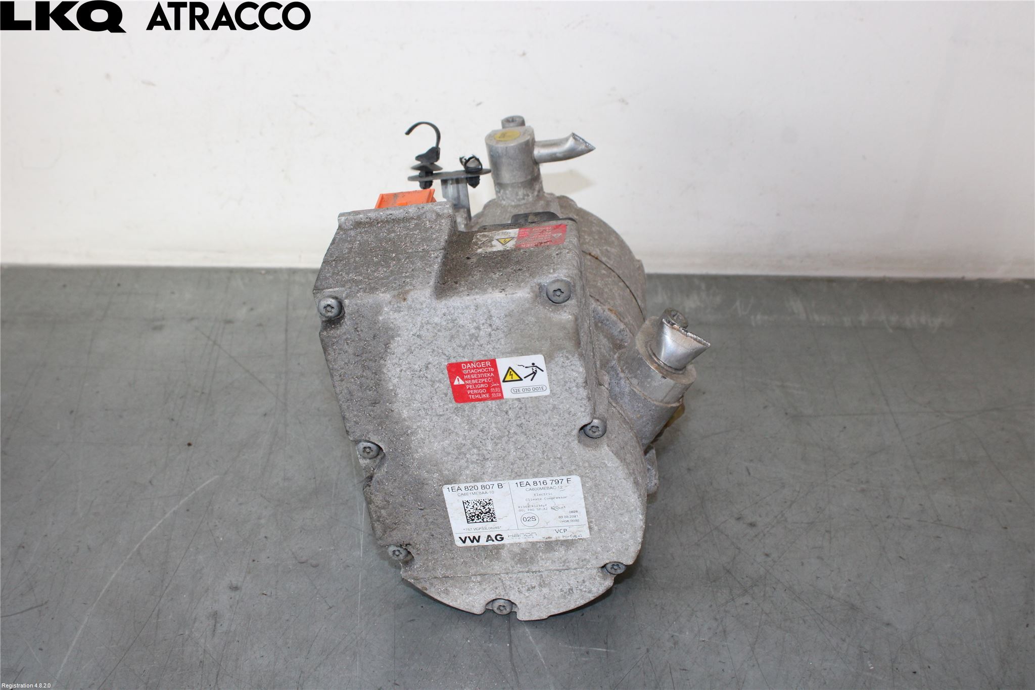 Volkswagen VW ID.3 21- Varme Ac Kompressor