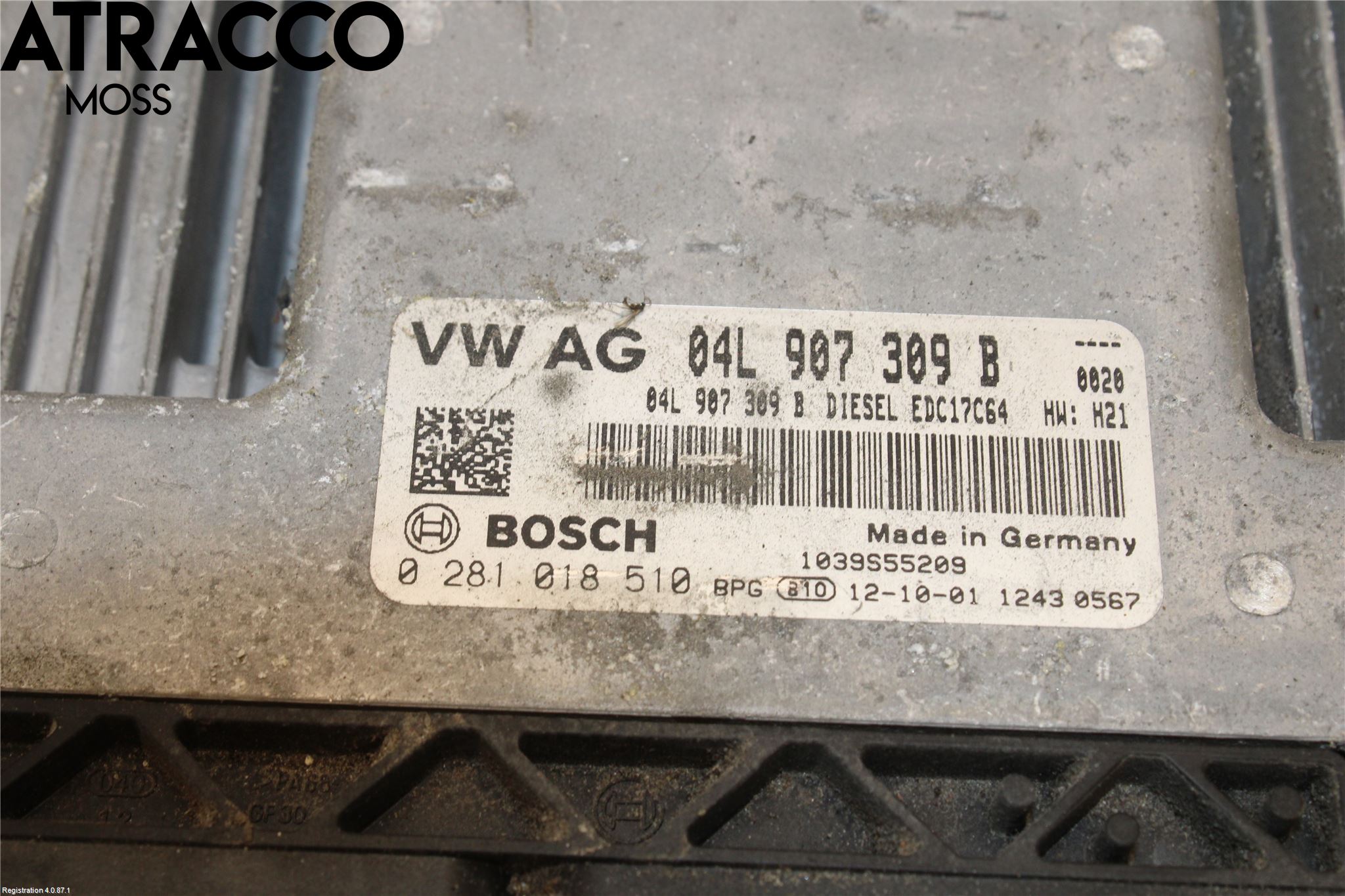 Volkswagen VW GOLF / E-GOLF VII 13-20 Styreenhet Dieselpumpe