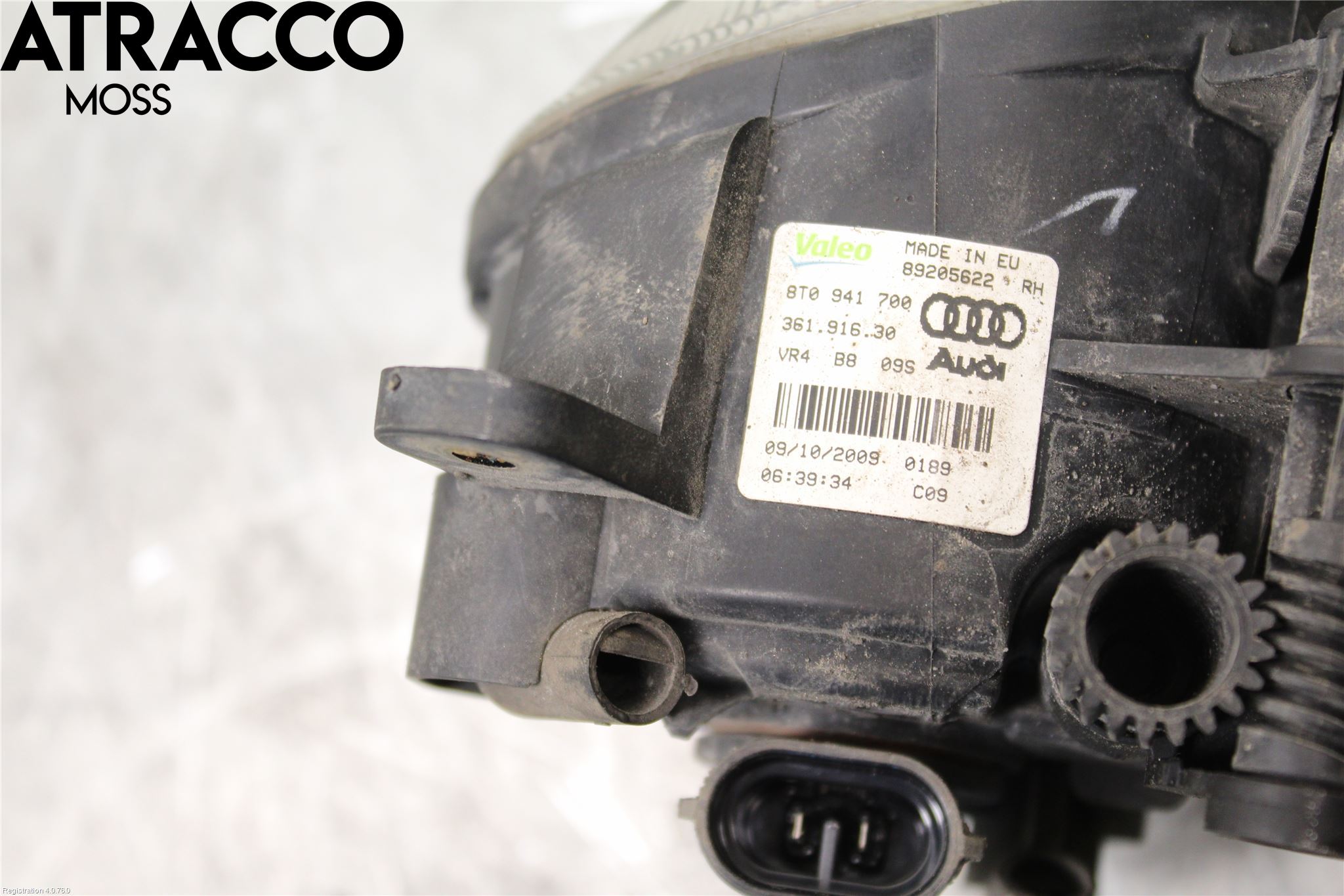 Audi A4/S4 08-11 Frontlykt-Kurve-Tåkelys