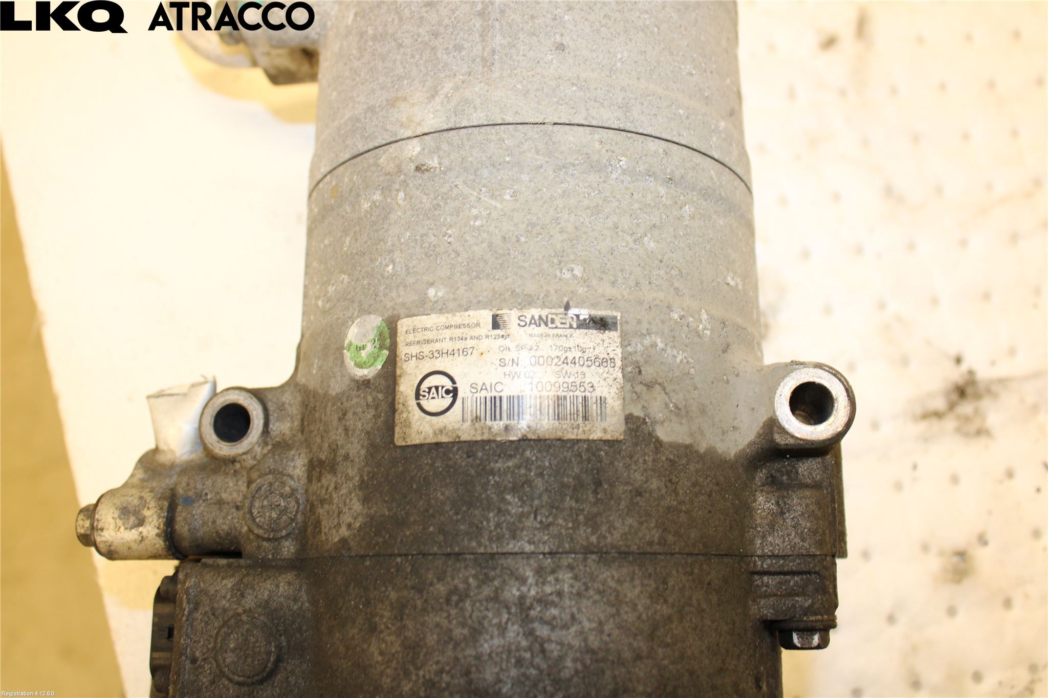 Maxus EV80 19- Varme Ac Kompressor