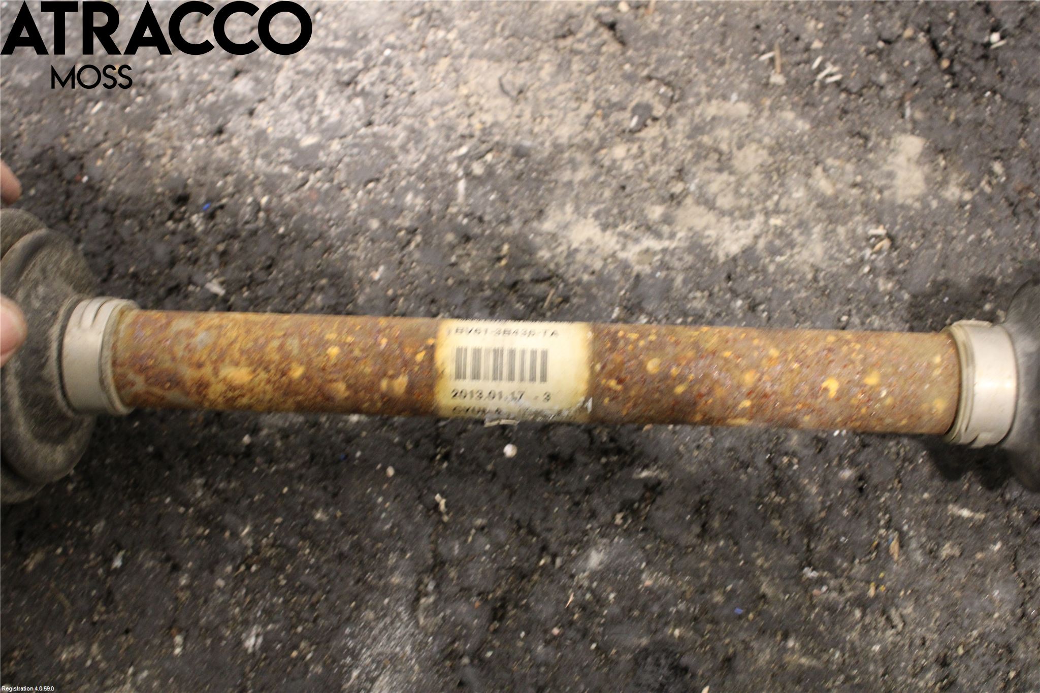 Ford FOCUS 11-14 Drivaksel Foran Kompl Høyre