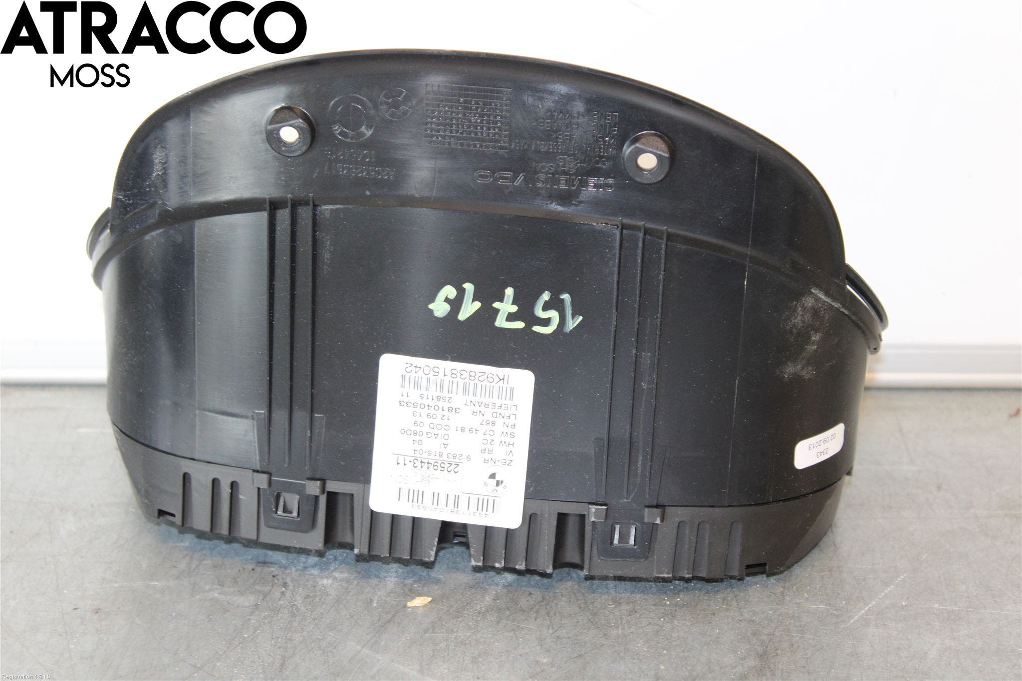 BMW X1 E84 10-15 Instr Kombinert