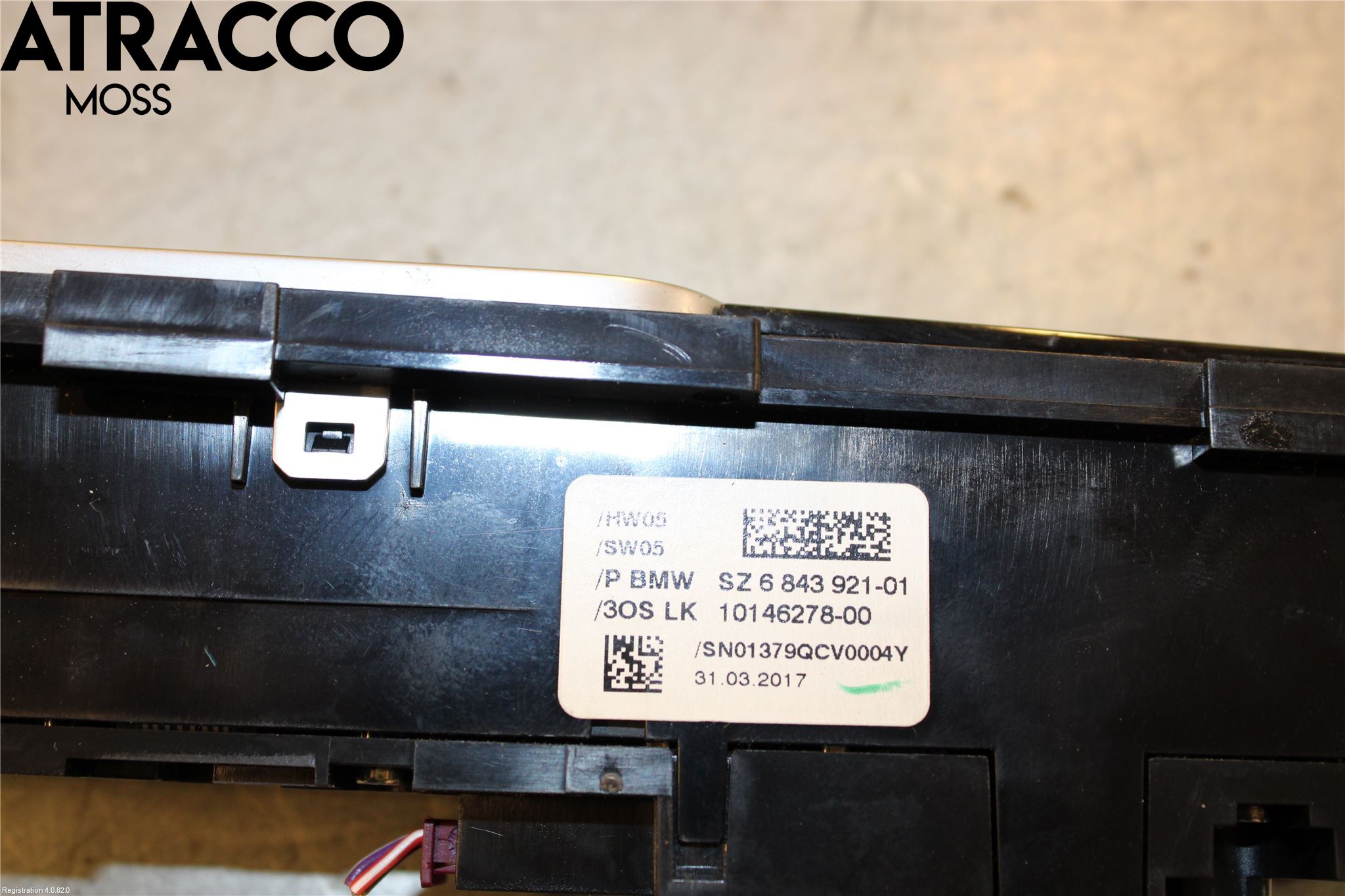 BMW 5 G30/G31/F90 17-23 Bryter Multifunksjon