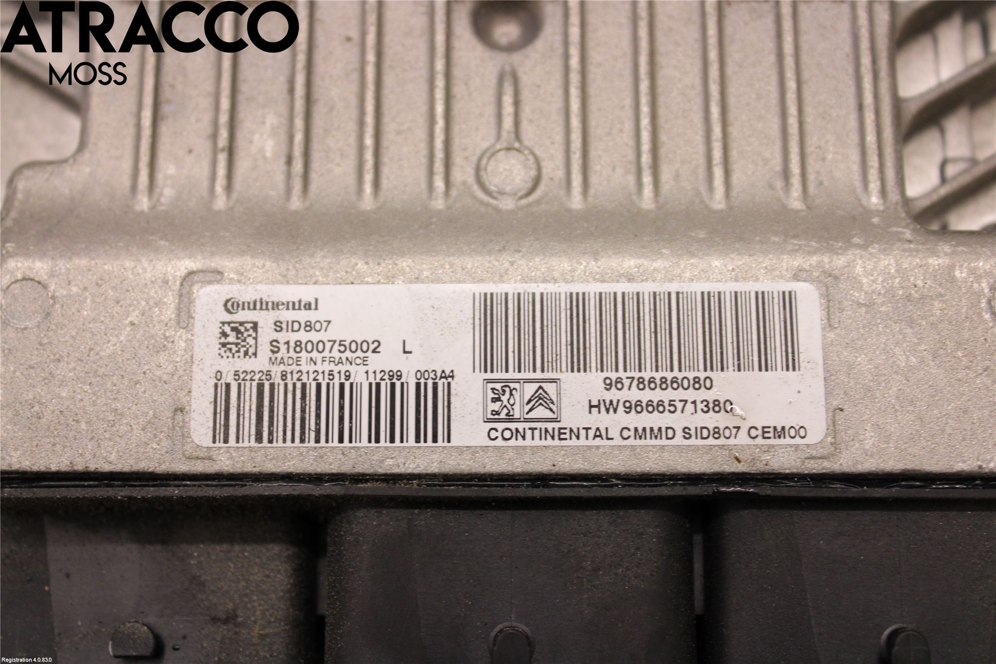 Peugeot 3008 09-16 Styreenhet Innsprøytning