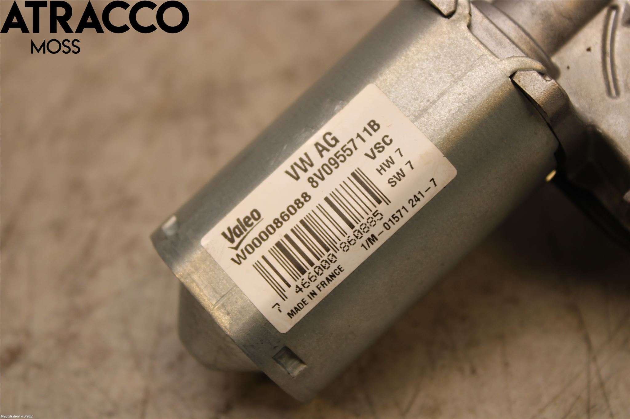 Audi A3/S3 8V 13-20 Viskermotor Bakluke