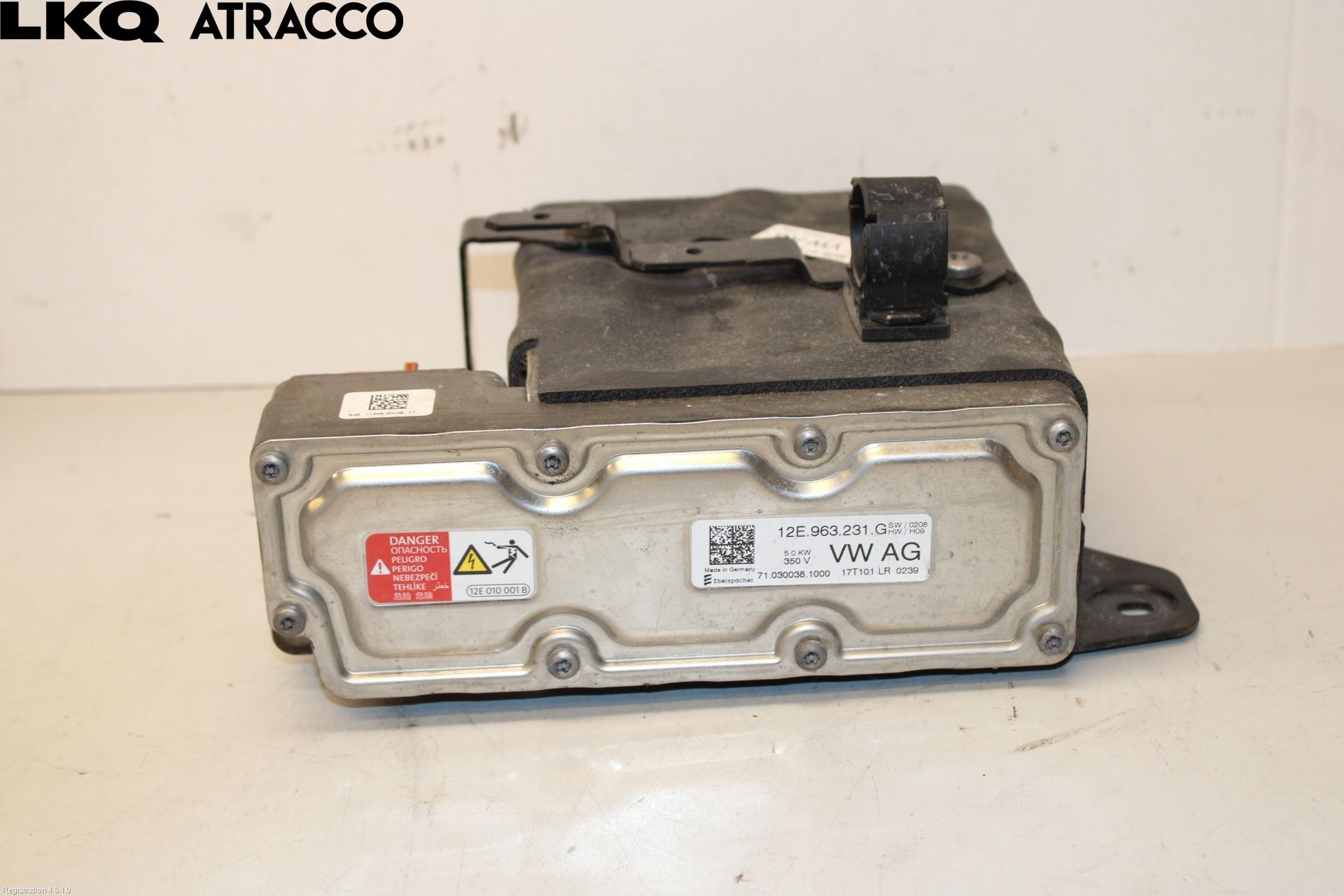 Volkswagen VW GOLF / E-GOLF VII 13-20 Motorvarmer Elektrisk