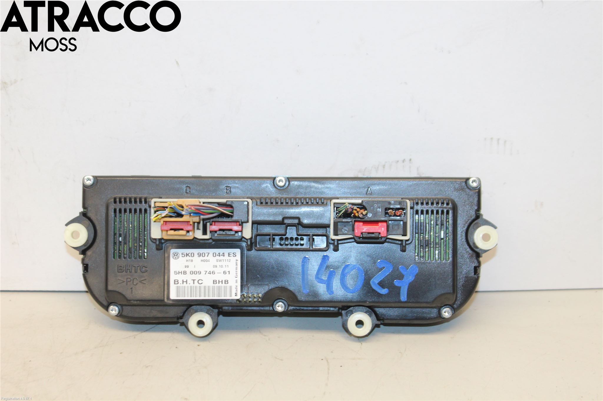 Volkswagen VW TOURAN 10-15 Varme Ac Betjening-Display