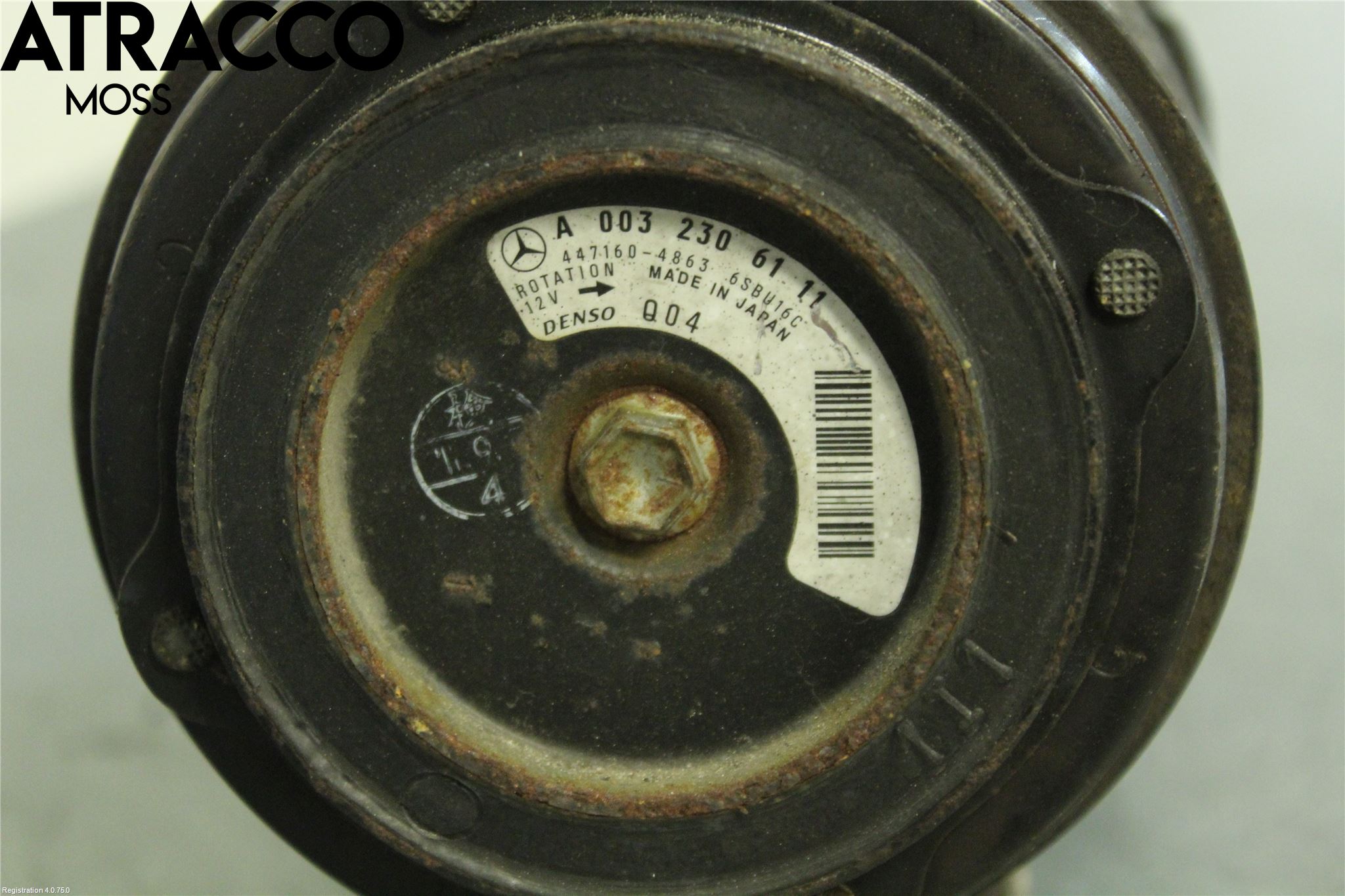 Mercedes-Benz MB S-KLASS (W221) 05-13 Varme Ac Kompressor