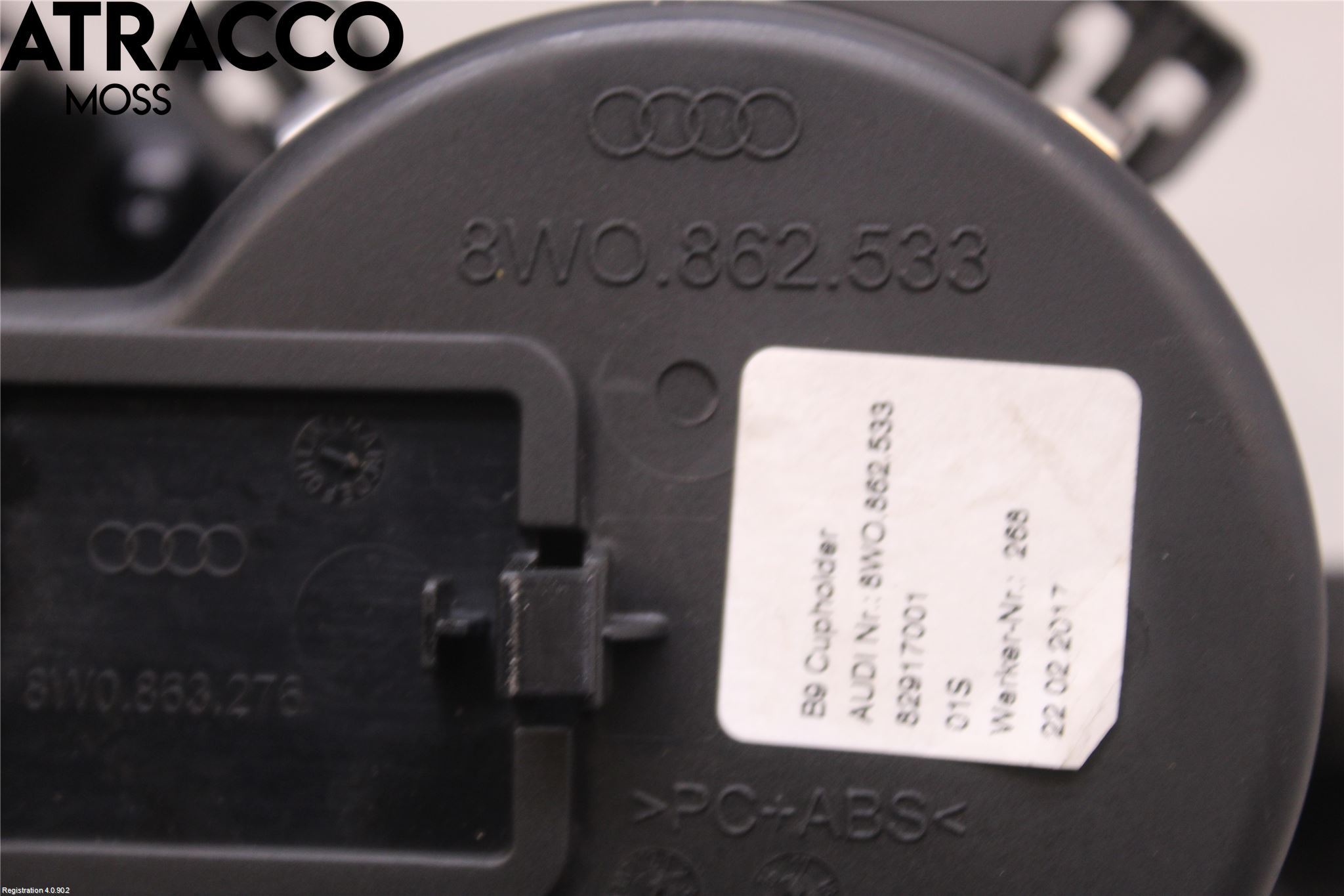 Audi A4 12-15 Innr Koppholder