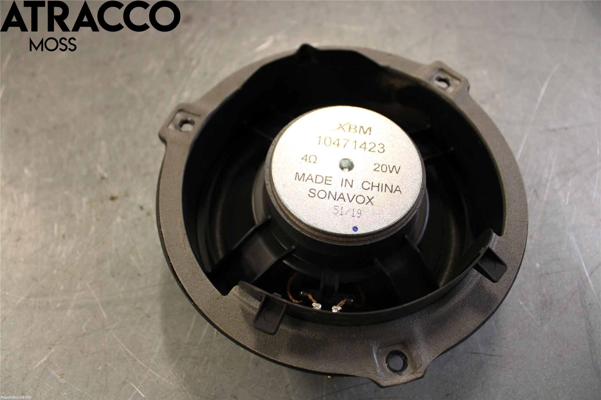 MG ZS EV 20- Innr Høyttaler