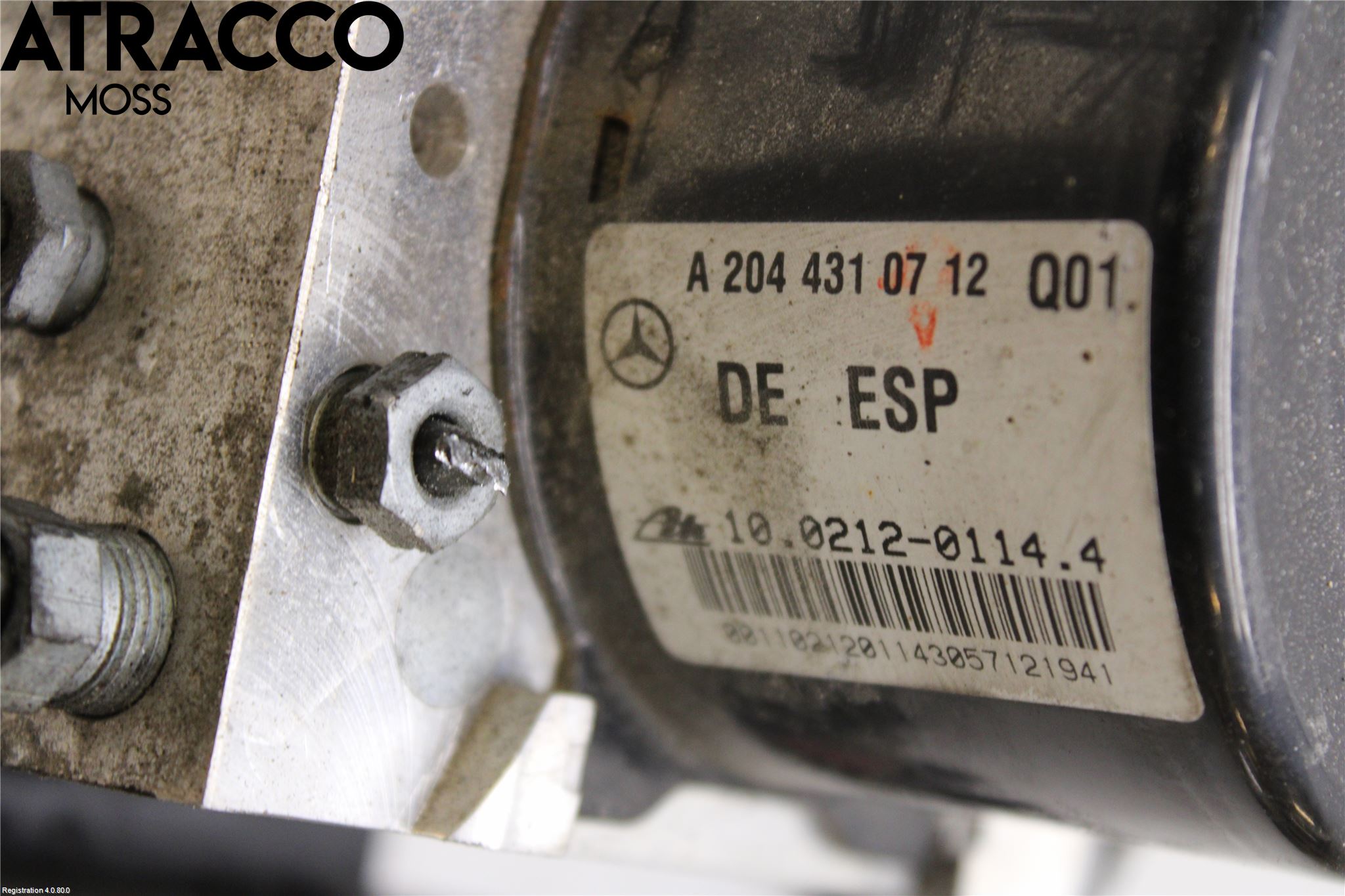 Mercedes-Benz MB C-KLASS (W204) 07-15 Abs Hydraulikkaggregat