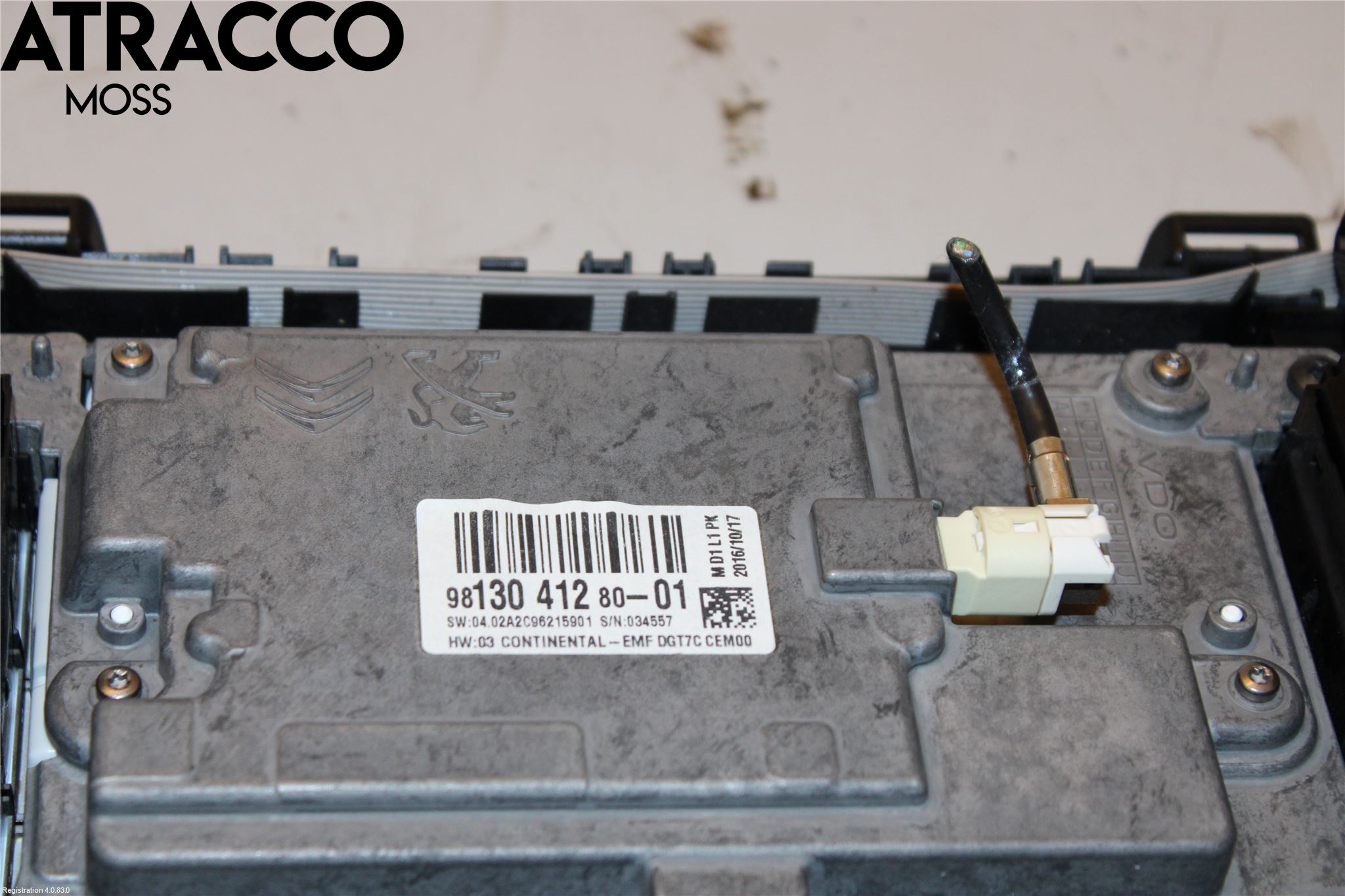 Citroen JUMPY/E-JUMPY 16- Multifunktionsdisplay