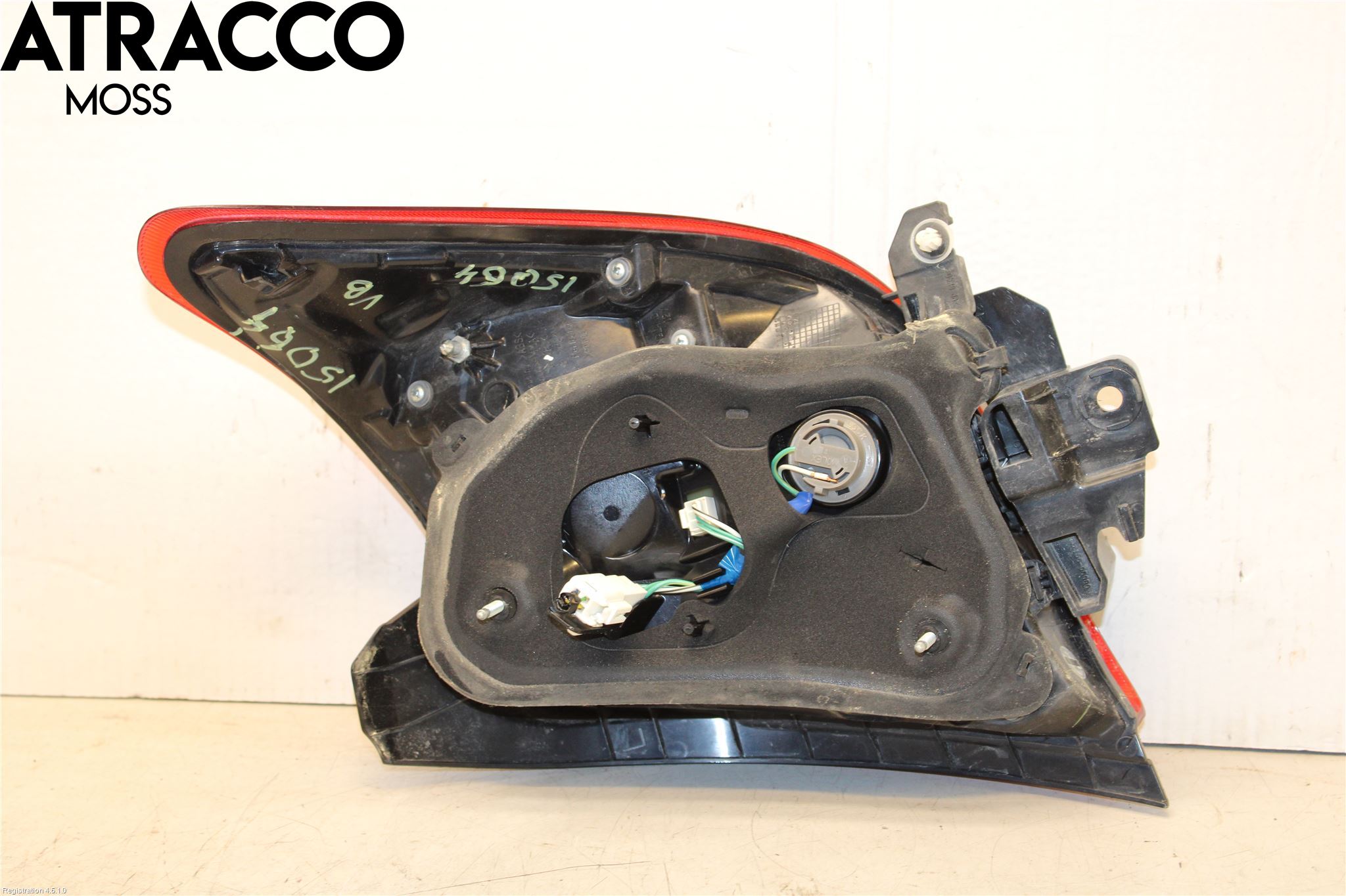 Toyota YARIS XP130 15-20 Baklykt Venstre