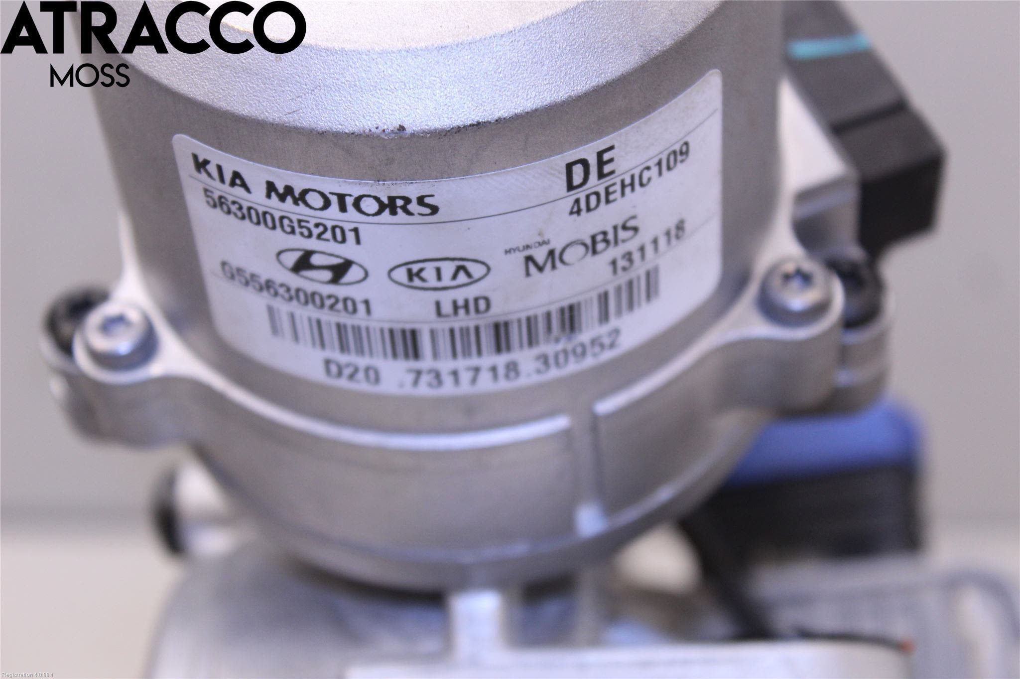 Kia NIRO (DE) 17-22 Rattakselaggregat Innebygd Servo
