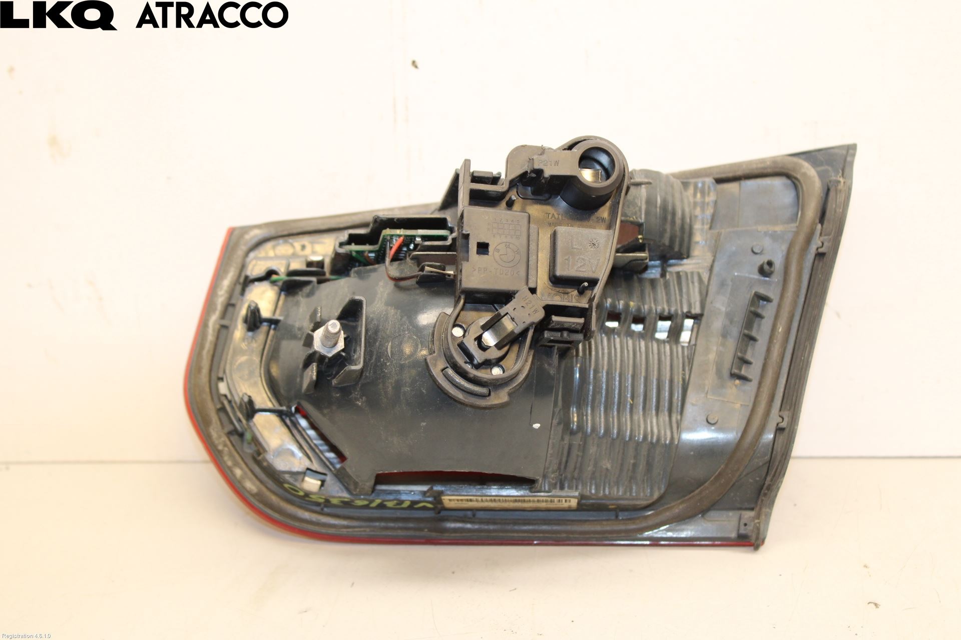 BMW 3 F30/F31/F80 12-19 Baklykt Venstre  På Luke(Indre