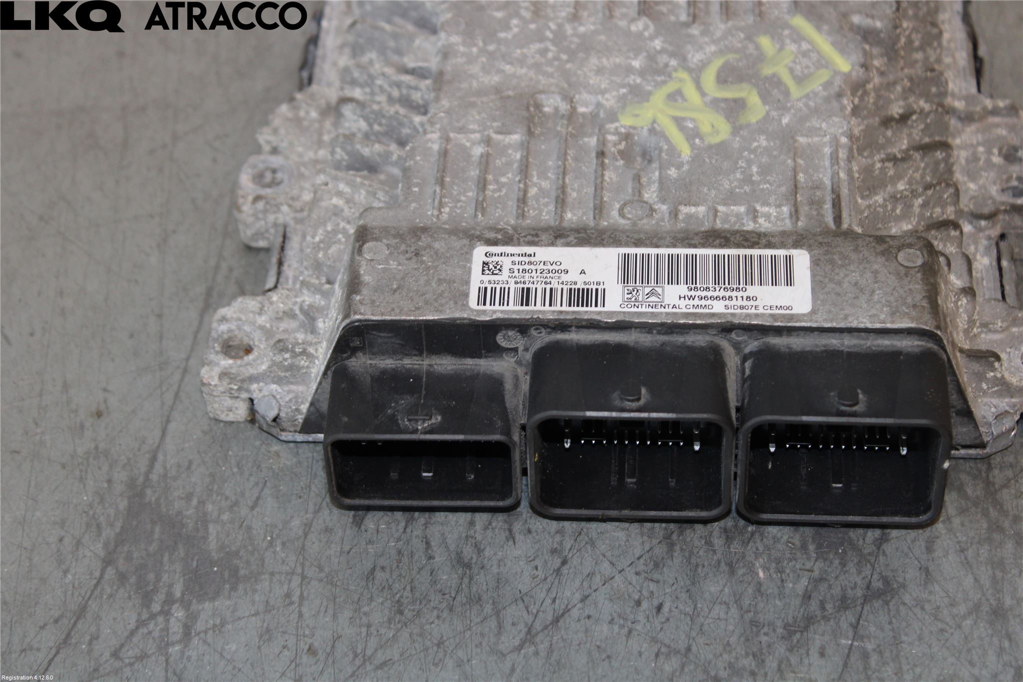 Citroen C4 GRAND PICASSO 14-18 Styreenhet Innsprøytning