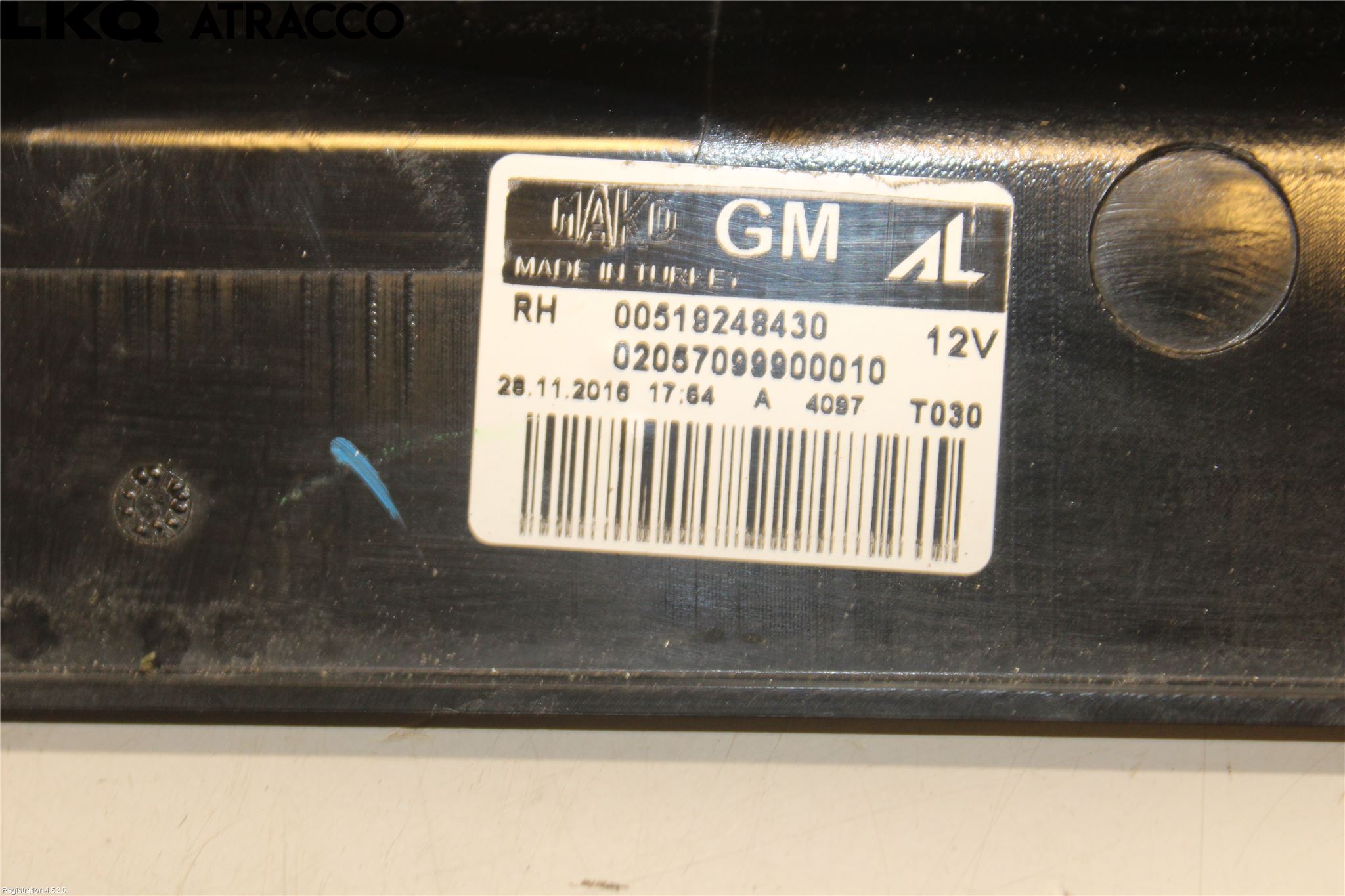 Opel COMBO D 12-18 Baklykt Høyre