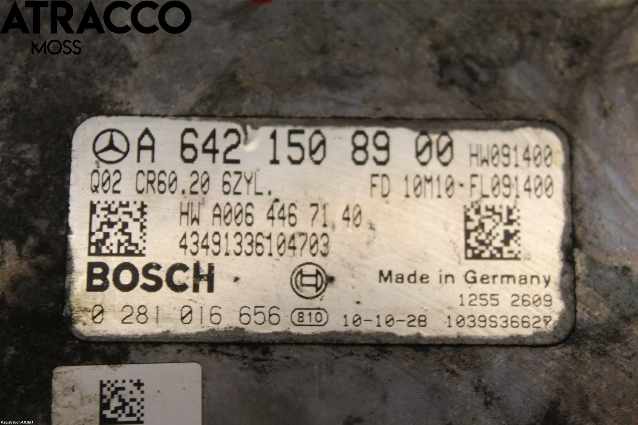 Mercedes-Benz MB E-KLASS (W212) 09-16 Styreenhet Innsprøytning