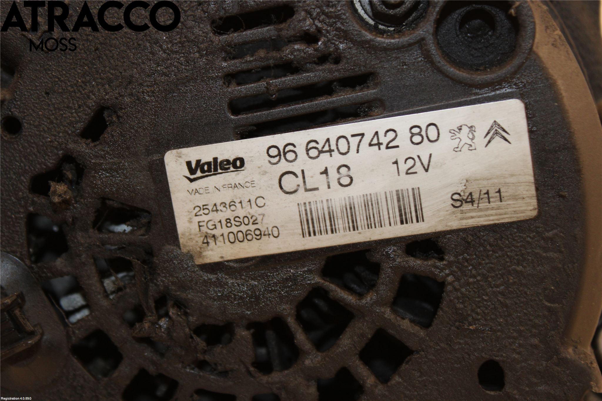 Peugeot 3008 09-16 Dynamo