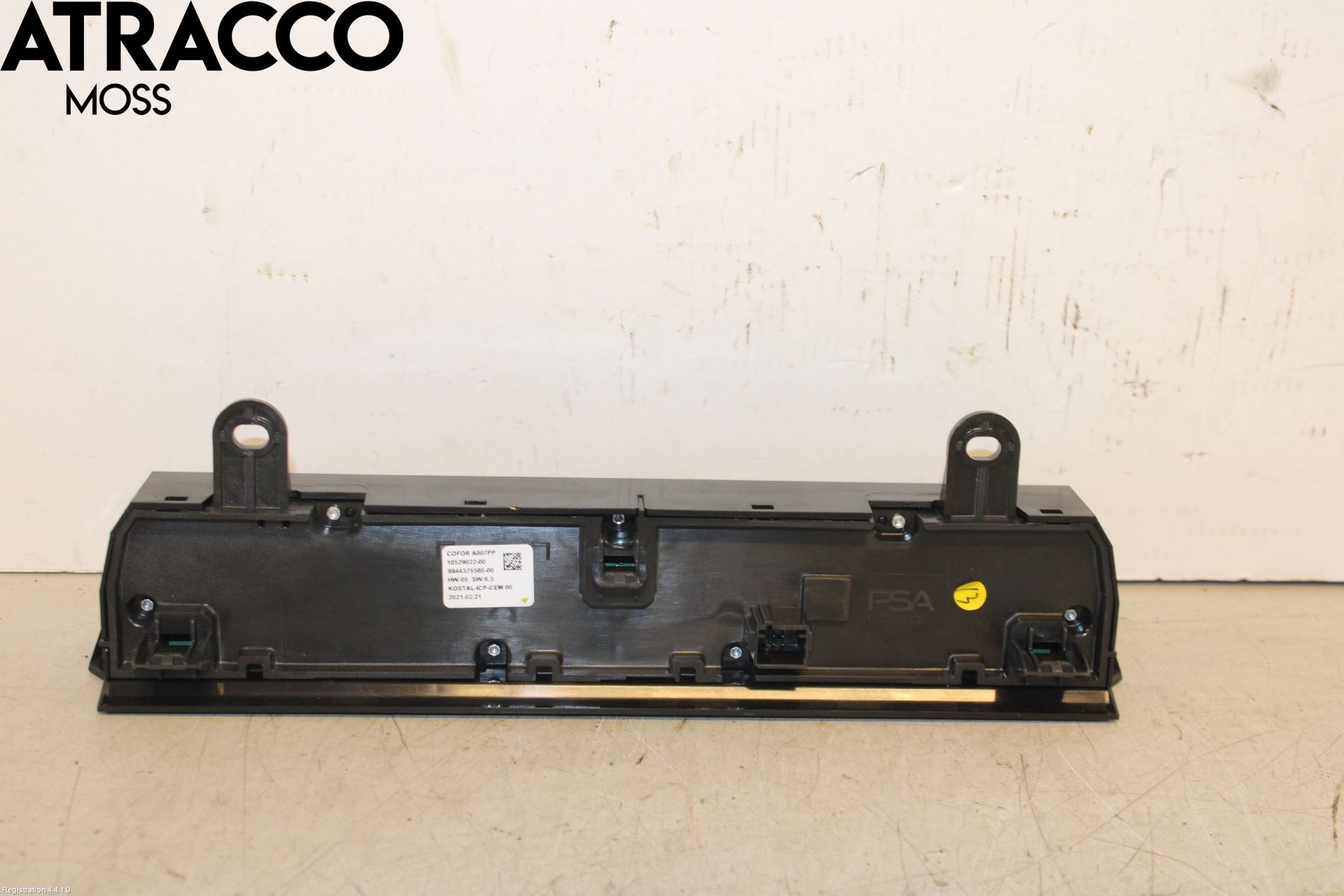 Citroen C4/E-C4 C4X/E-C4X III 21- Varme Ac Betjening-Display