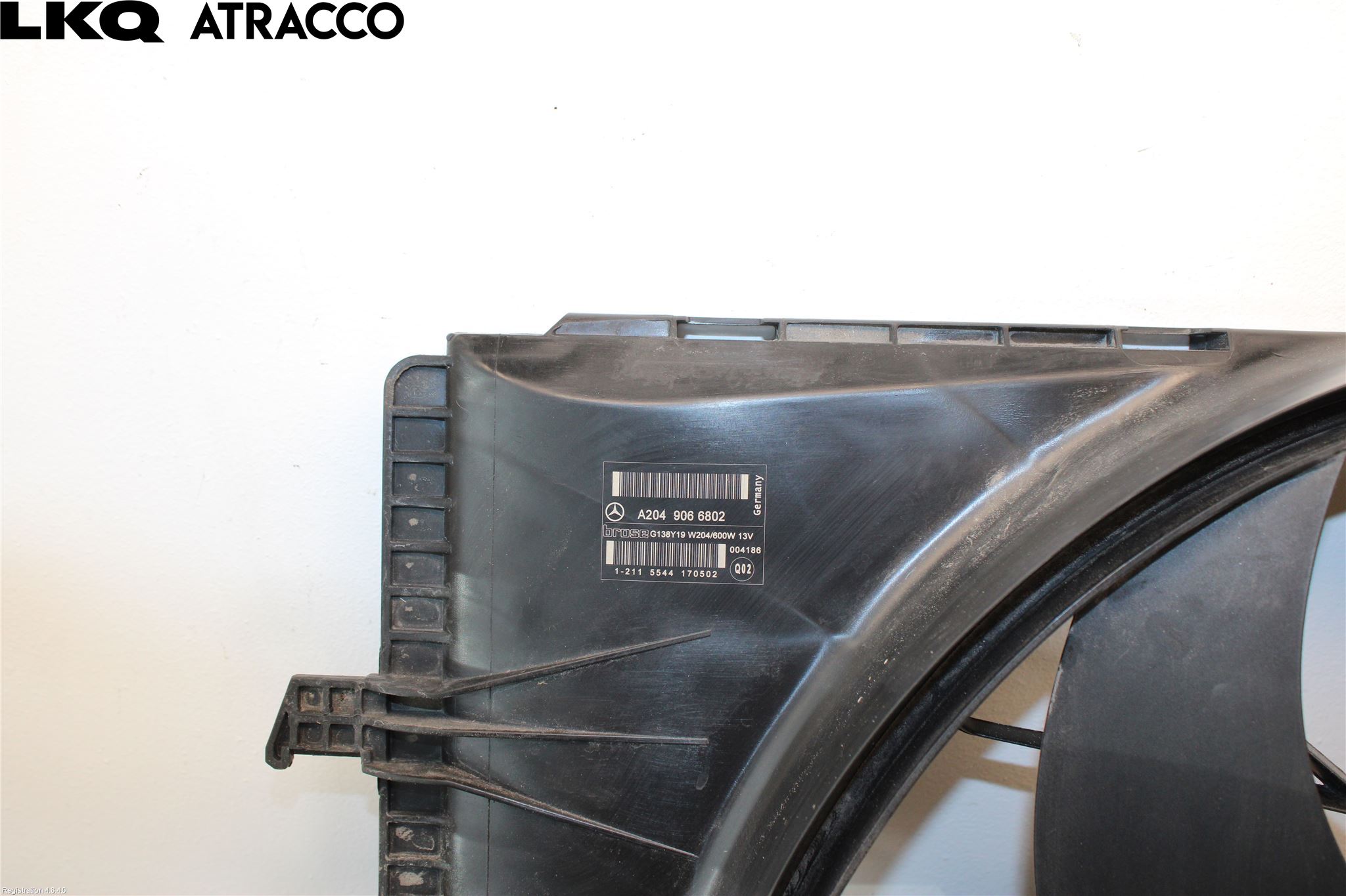 Mercedes-Benz MB B-KLASS (W246/W242) 12-19 Kjølevifte Elektrisk