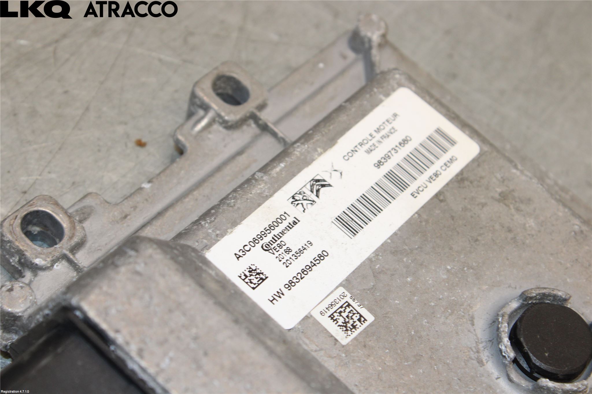 Peugeot 208/E-208 20- Styreenhet Innsprøytning