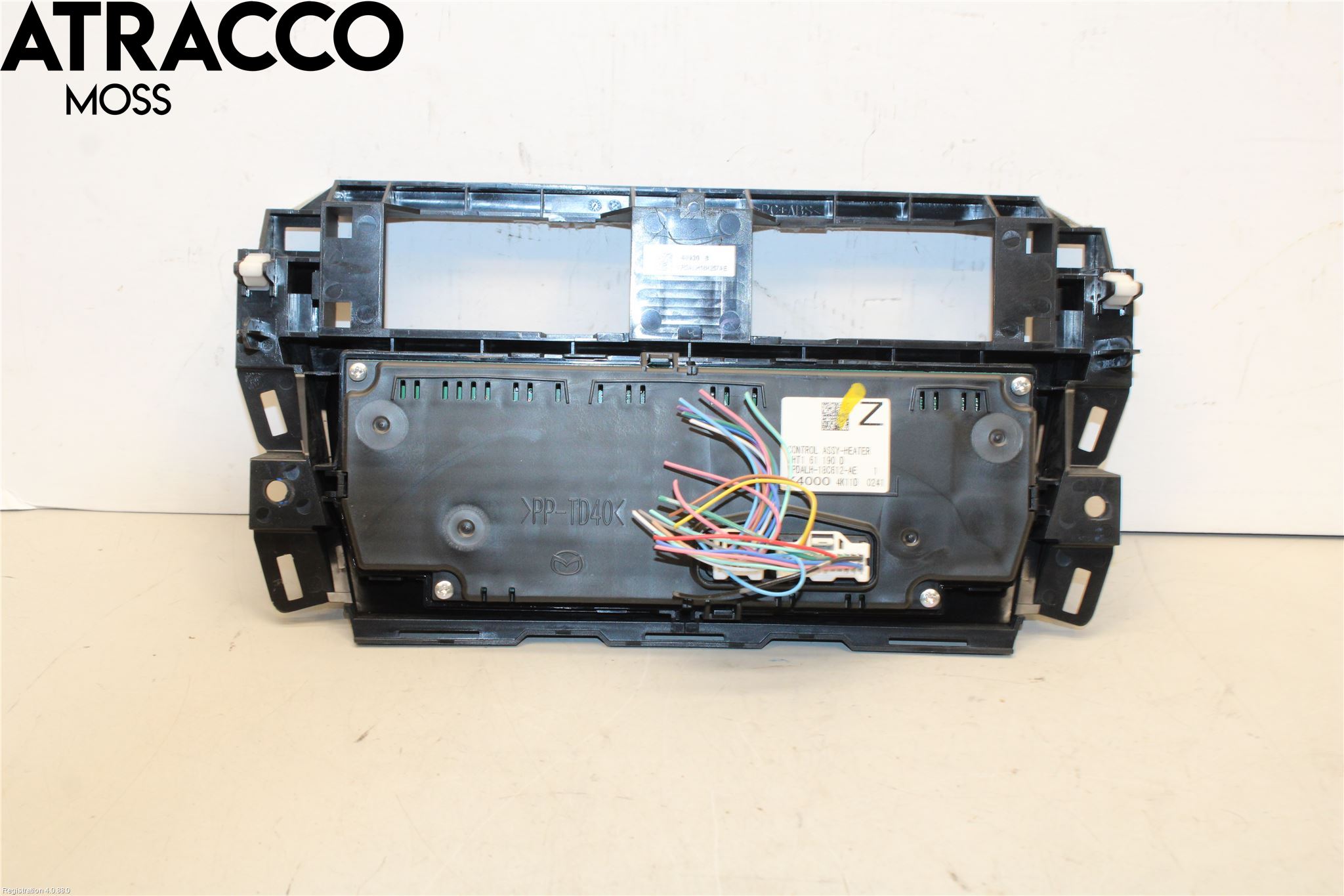 Mazda 3 III 14-19 Varme Ac Betjening-Display