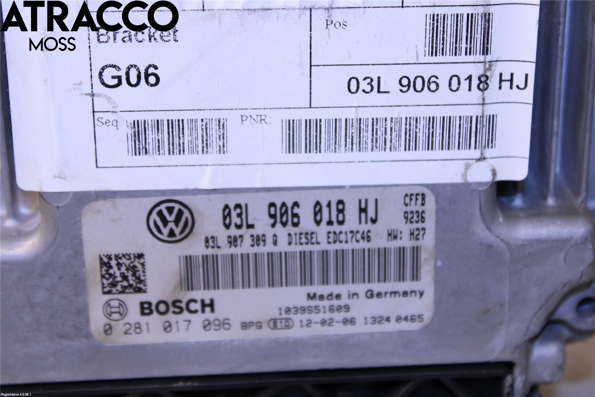 Volkswagen VW SHARAN 11- Styreenhet Innsprøytning