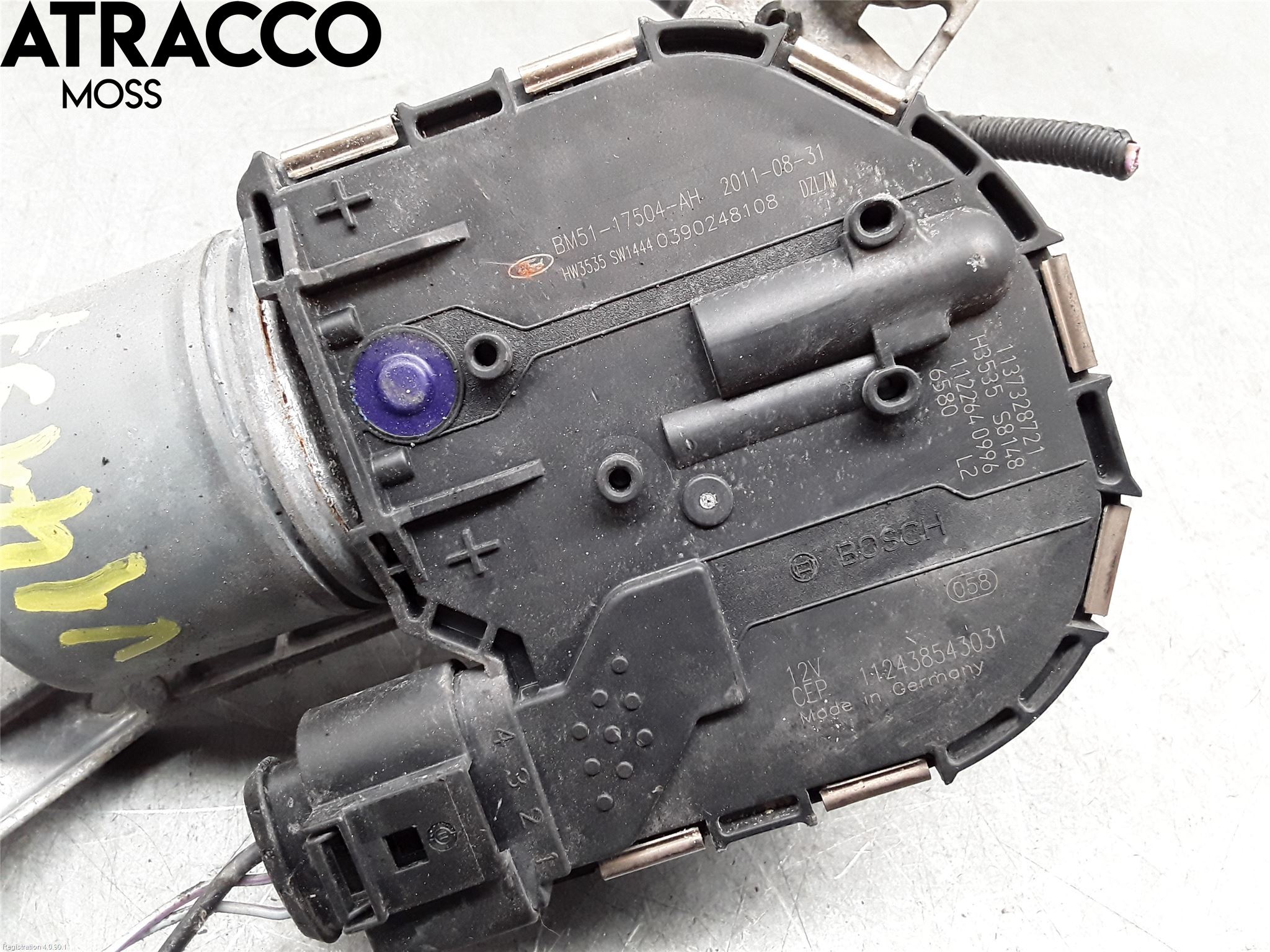 Ford FOCUS 11-14 Viskermotor Frontrute