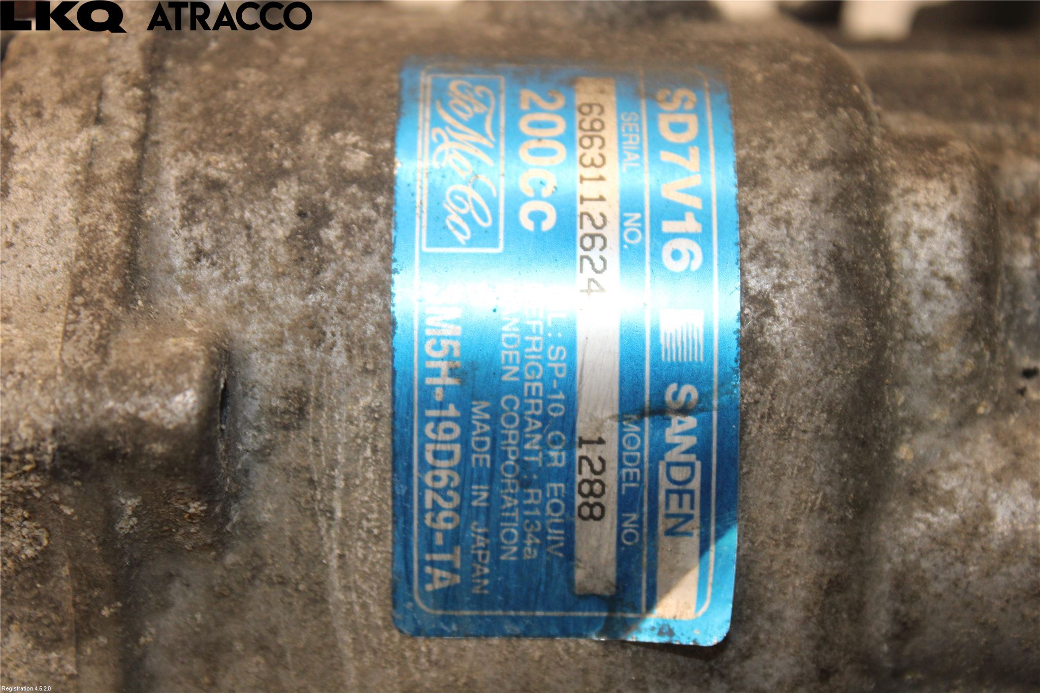 Volvo C30 07-10 Varme Ac Kompressor