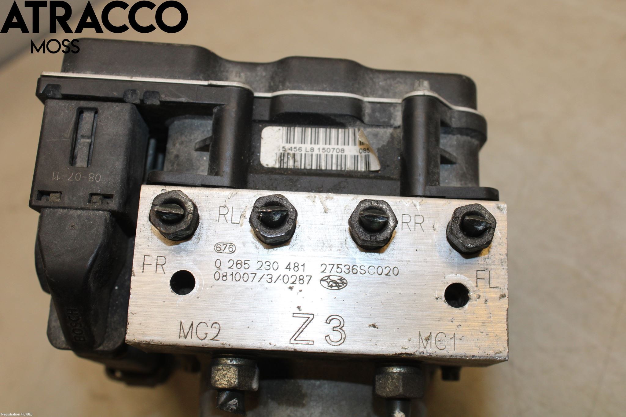 Subaru FORESTER SH  08-13 Abs Hydraulikkaggregat