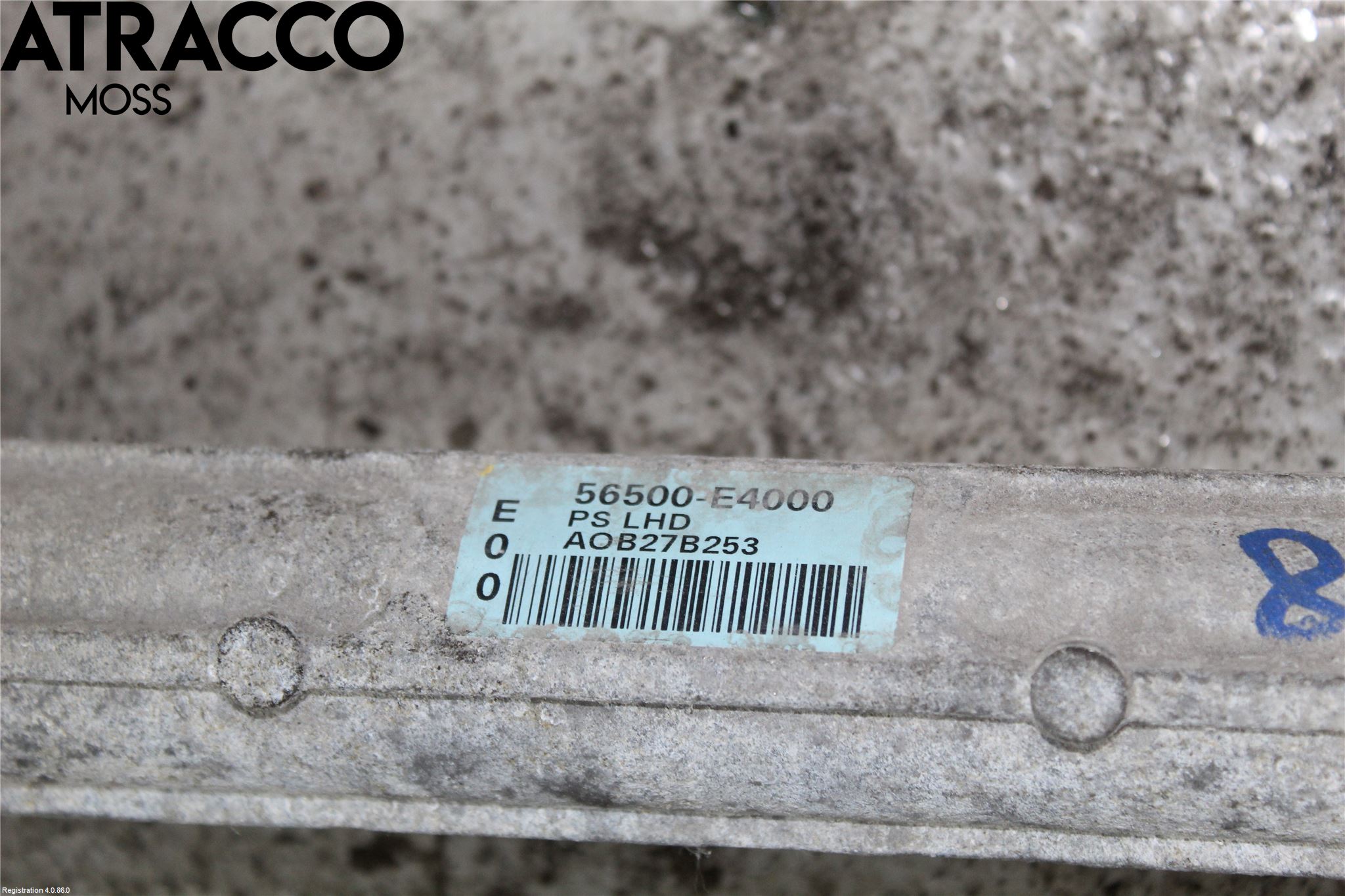 Kia SOUL 09- Servo Snekke - Tannstang