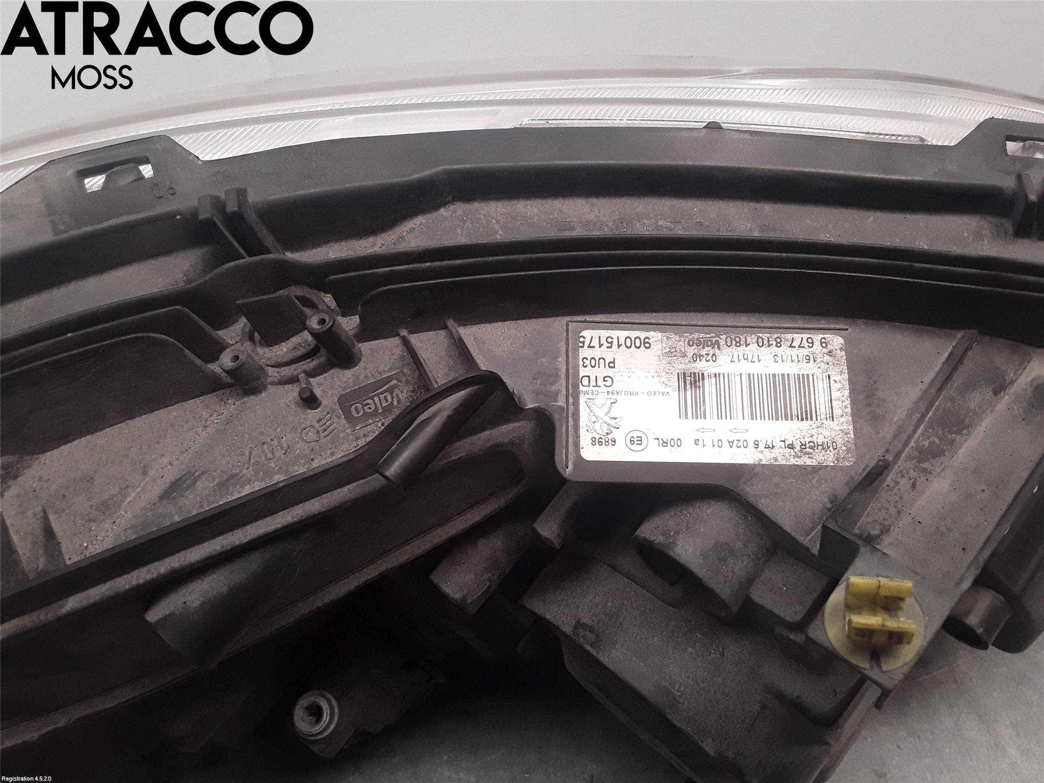 Peugeot 2008 13-20 Frontlykt Venstre