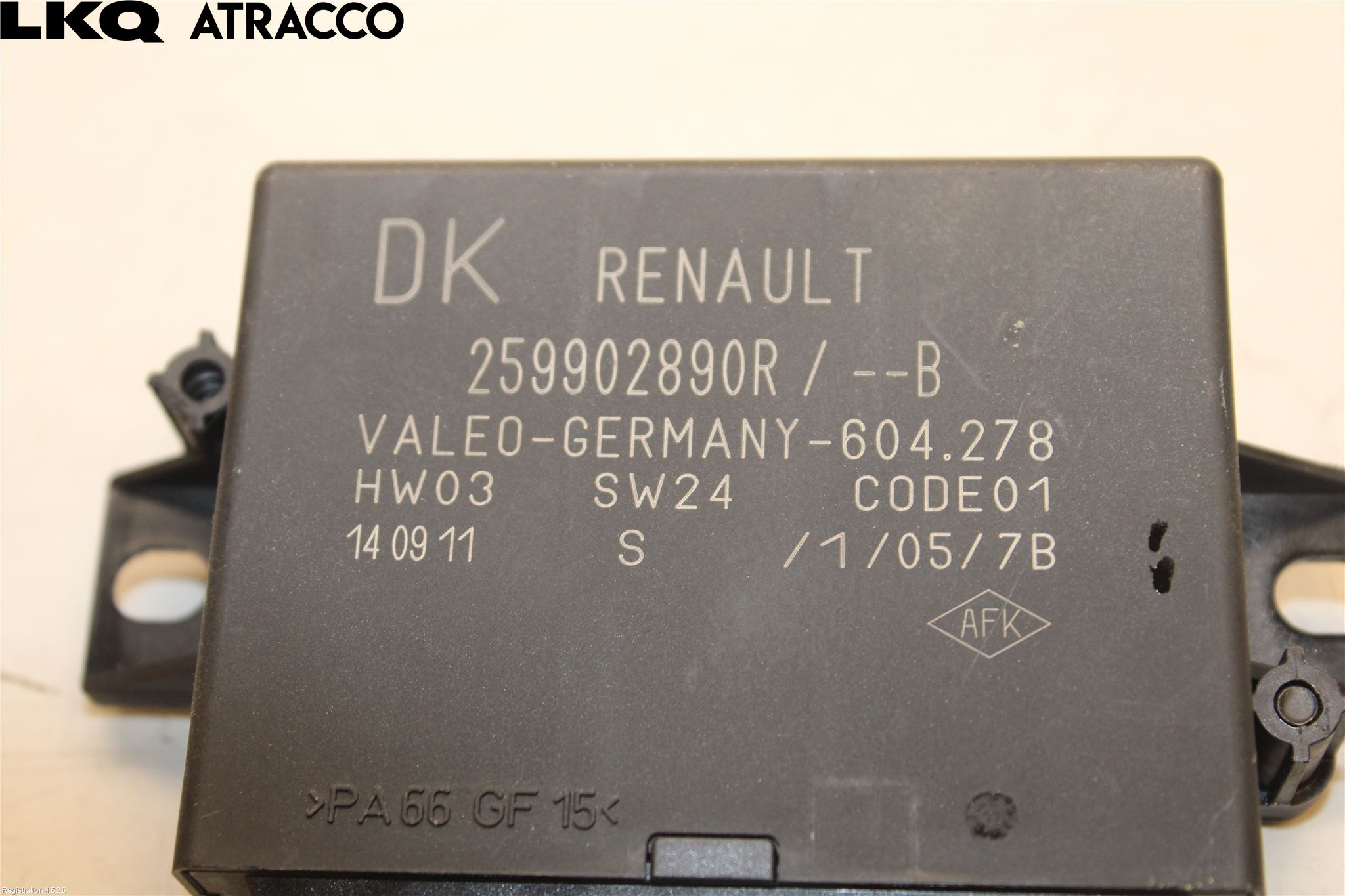 Renault MEGANE III 09-15 Styrenhet Nyckellös System