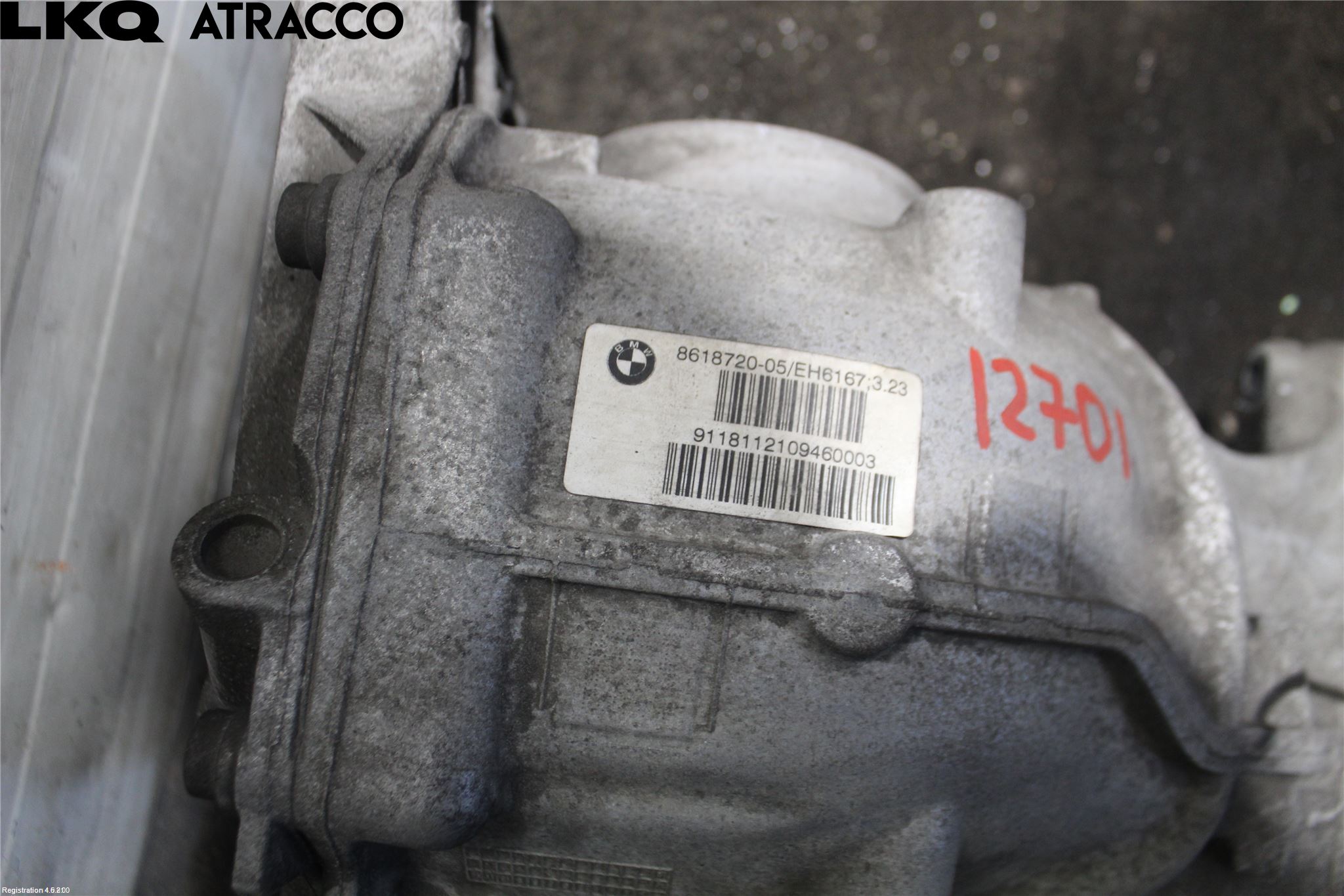 BMW 5 G30/G31/F90 17-23 Bakaksel Kardang Bak -Diff