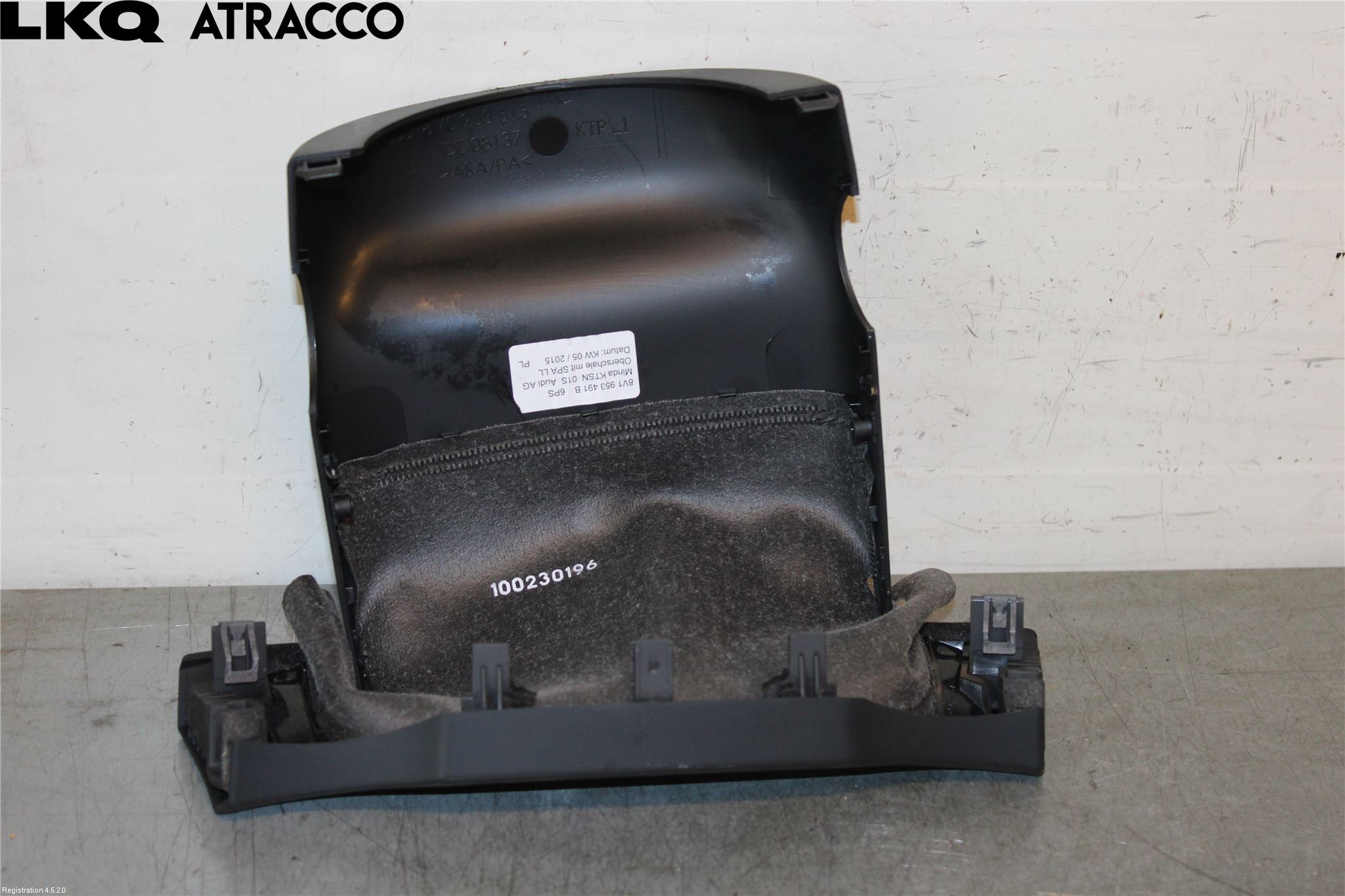 Audi A3/S3 05-13 Rattdeksel - Deksler