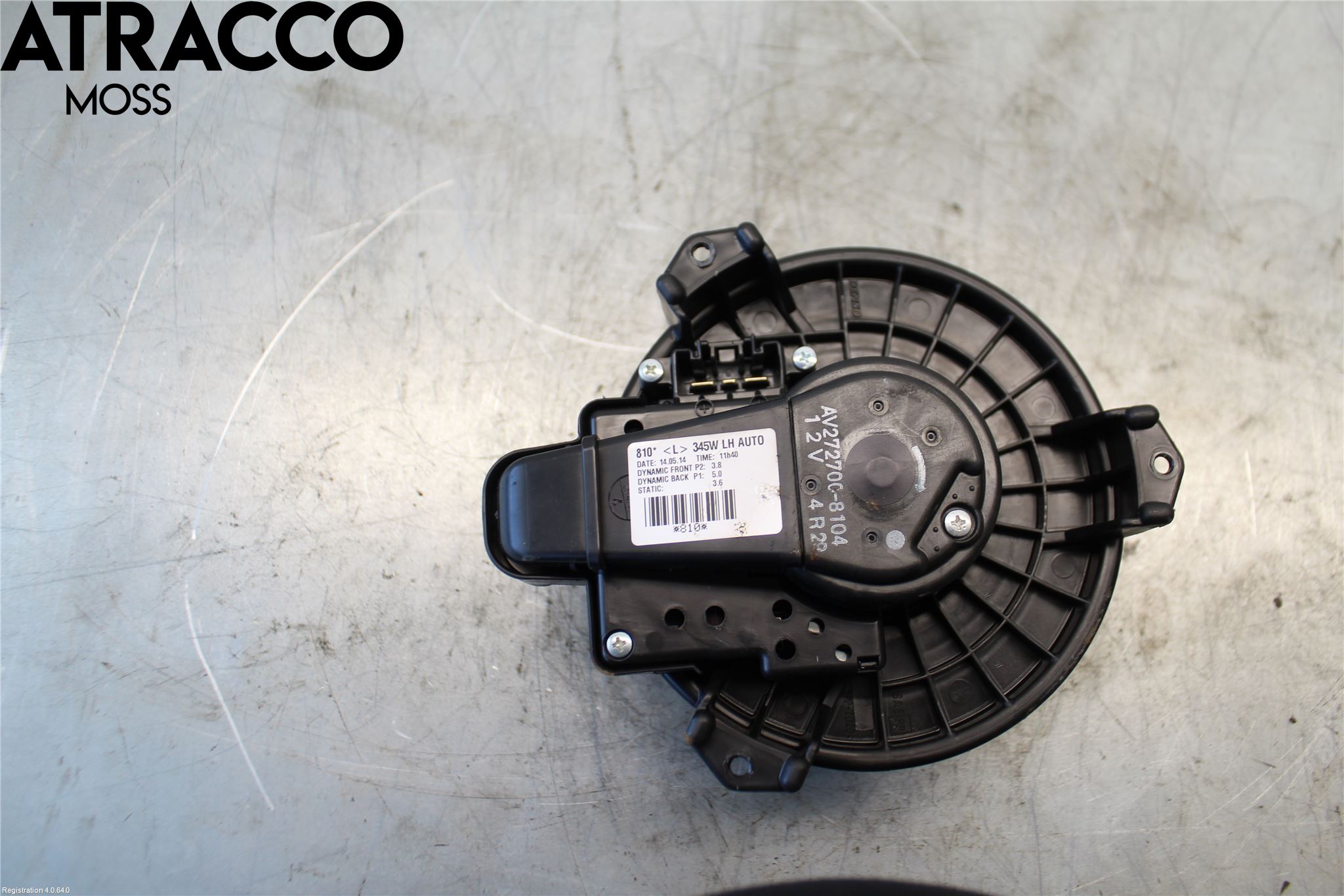 Toyota AURIS 13-19 Varme Ac Varmeapparatvifte