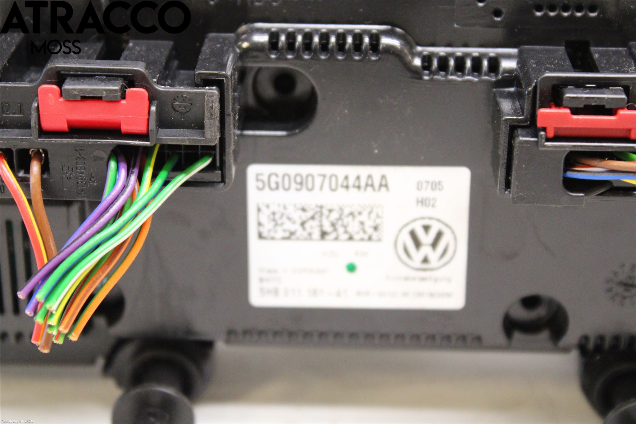 Volkswagen VW GOLF / E-GOLF VII 13-20 Varme Ac Betjening-Display