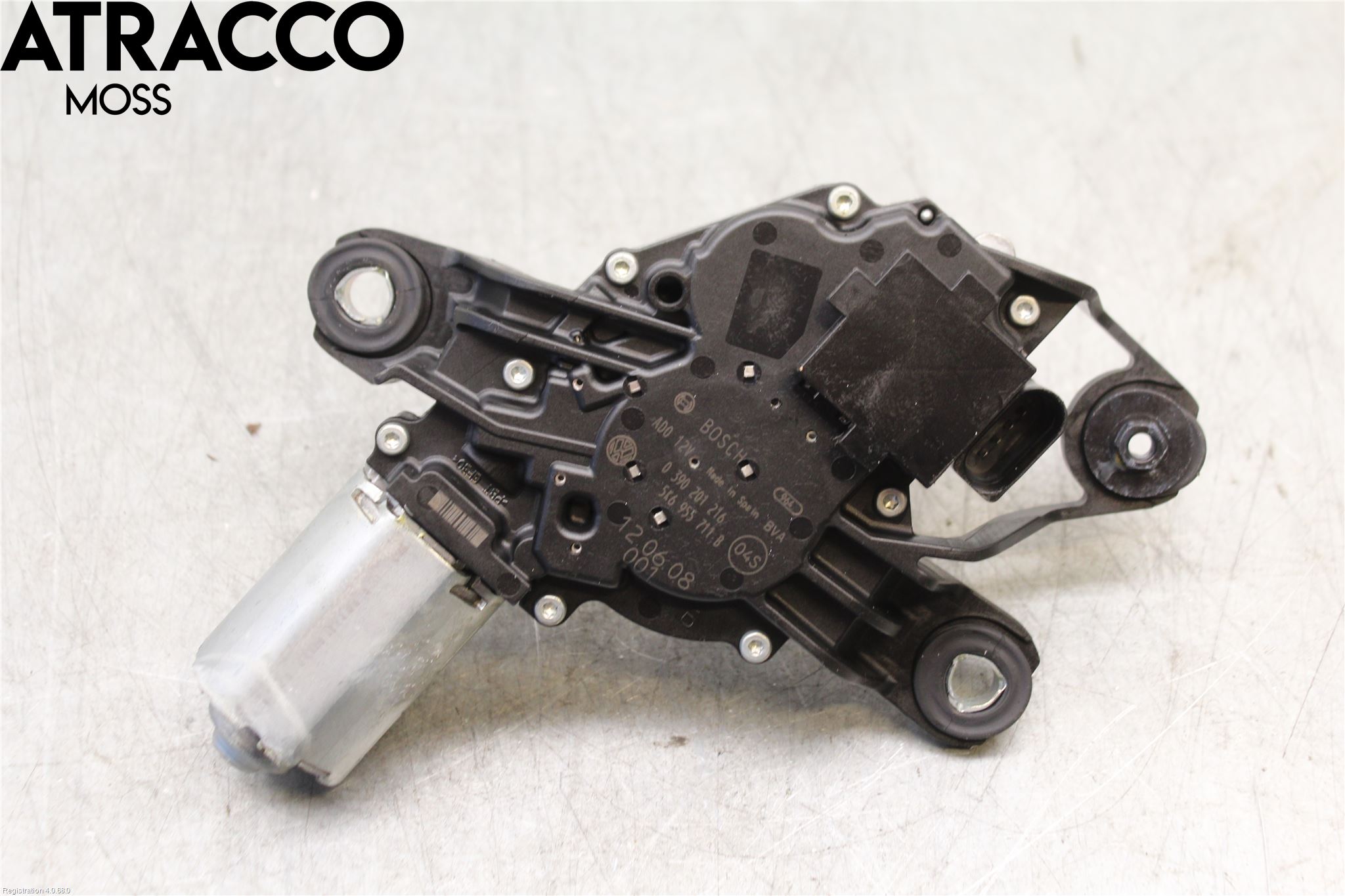 Volkswagen VW GOLF VI 09-13 Viskermotor Bakluke