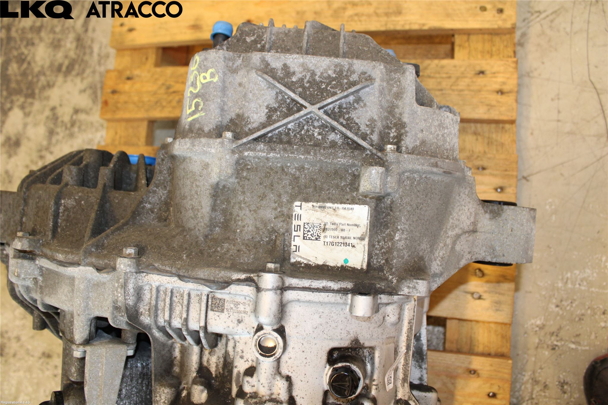 Tesla MODEL X 16- Motor Elektrisk Fram