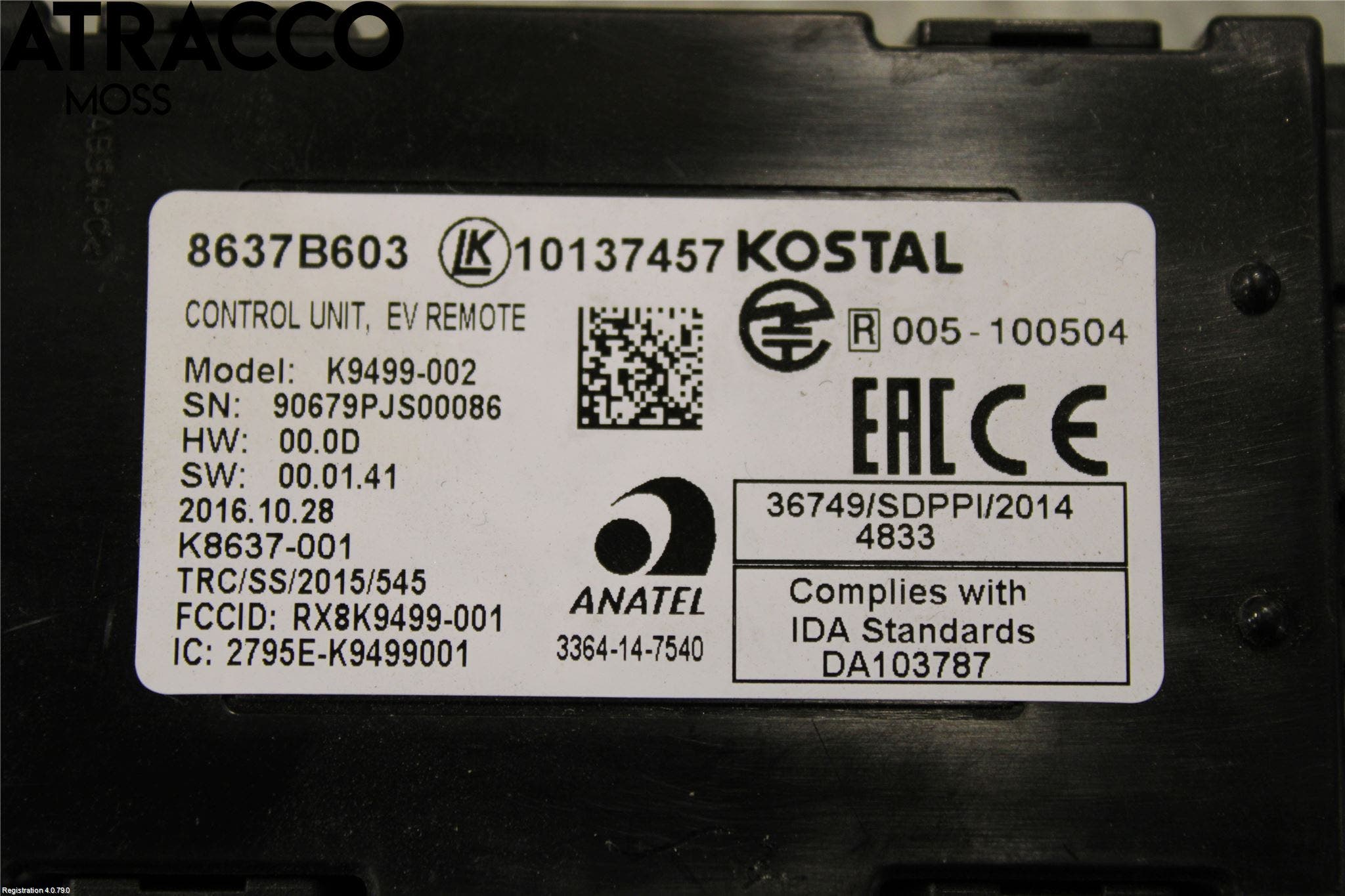 Mitsubishi OUTLANDER 13-21 Styreenhet Øvrig