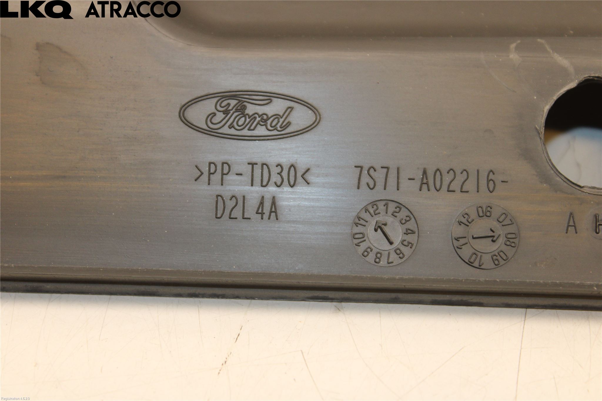 Ford MONDEO 07-15 Visker Deksel-Grill-Under Frr